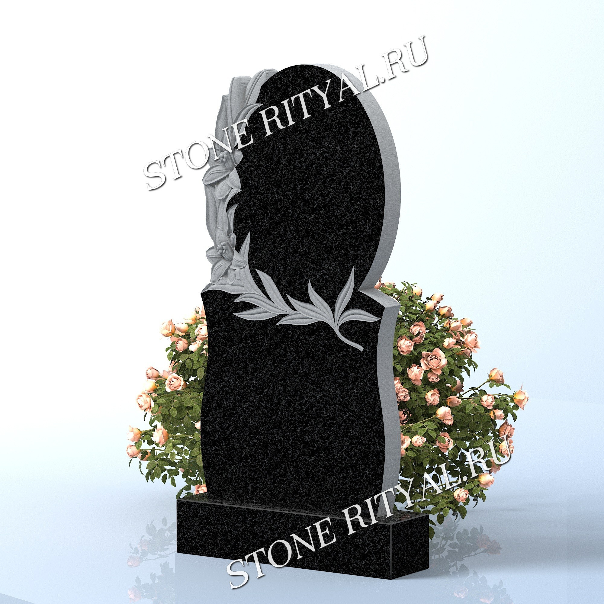 Вертикальные памятники фигурные. Изготовление и установка памятников в Москве и МО