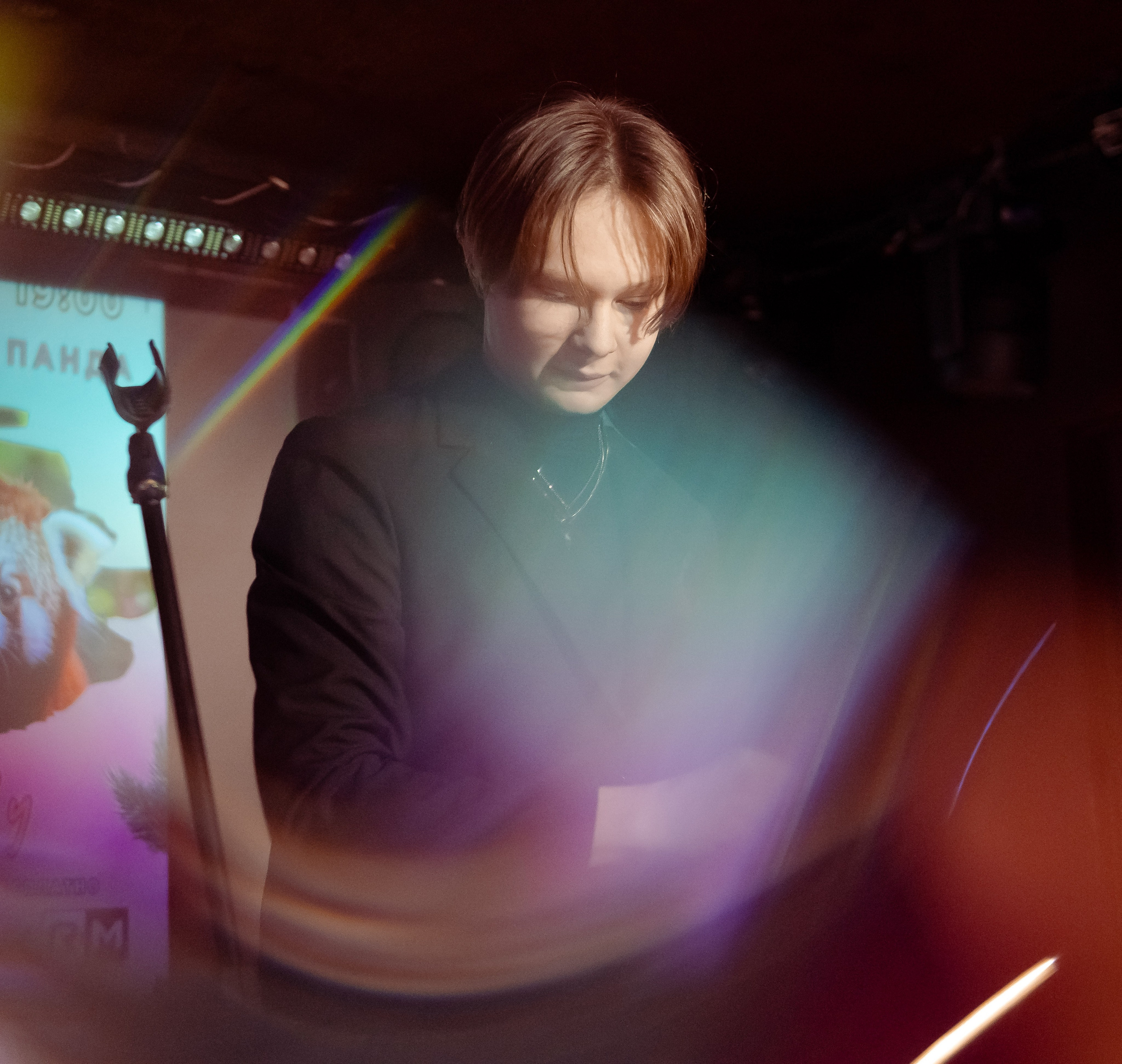 Репортажные фотографии творческого вечера Такие дела, Панда