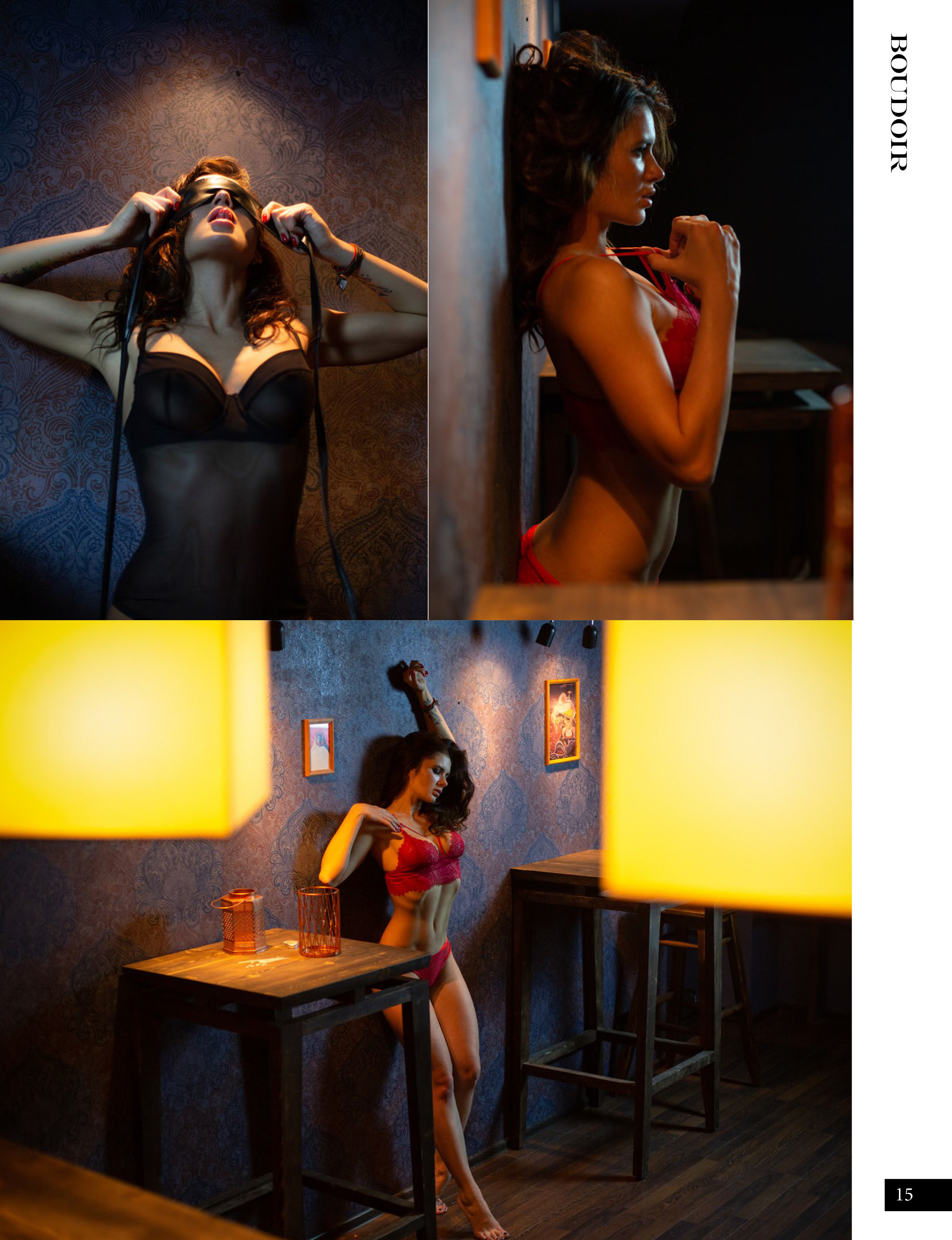 «THROUGH MY VEINS» BOUDOIR INSPIRATION. Elena Yavorskaya Photography