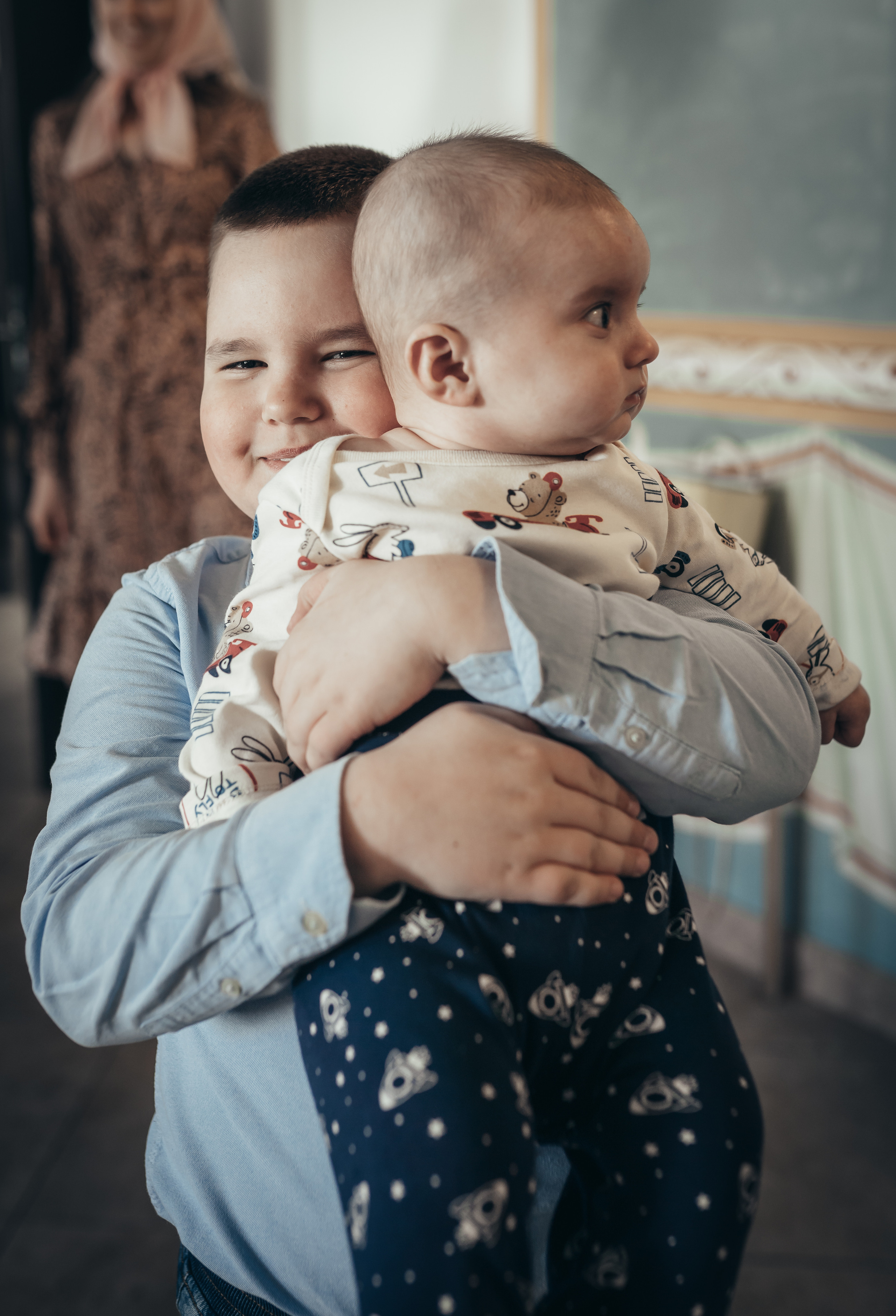 Крестины Виктора. Детский семейный фотограф в Москве Евгения