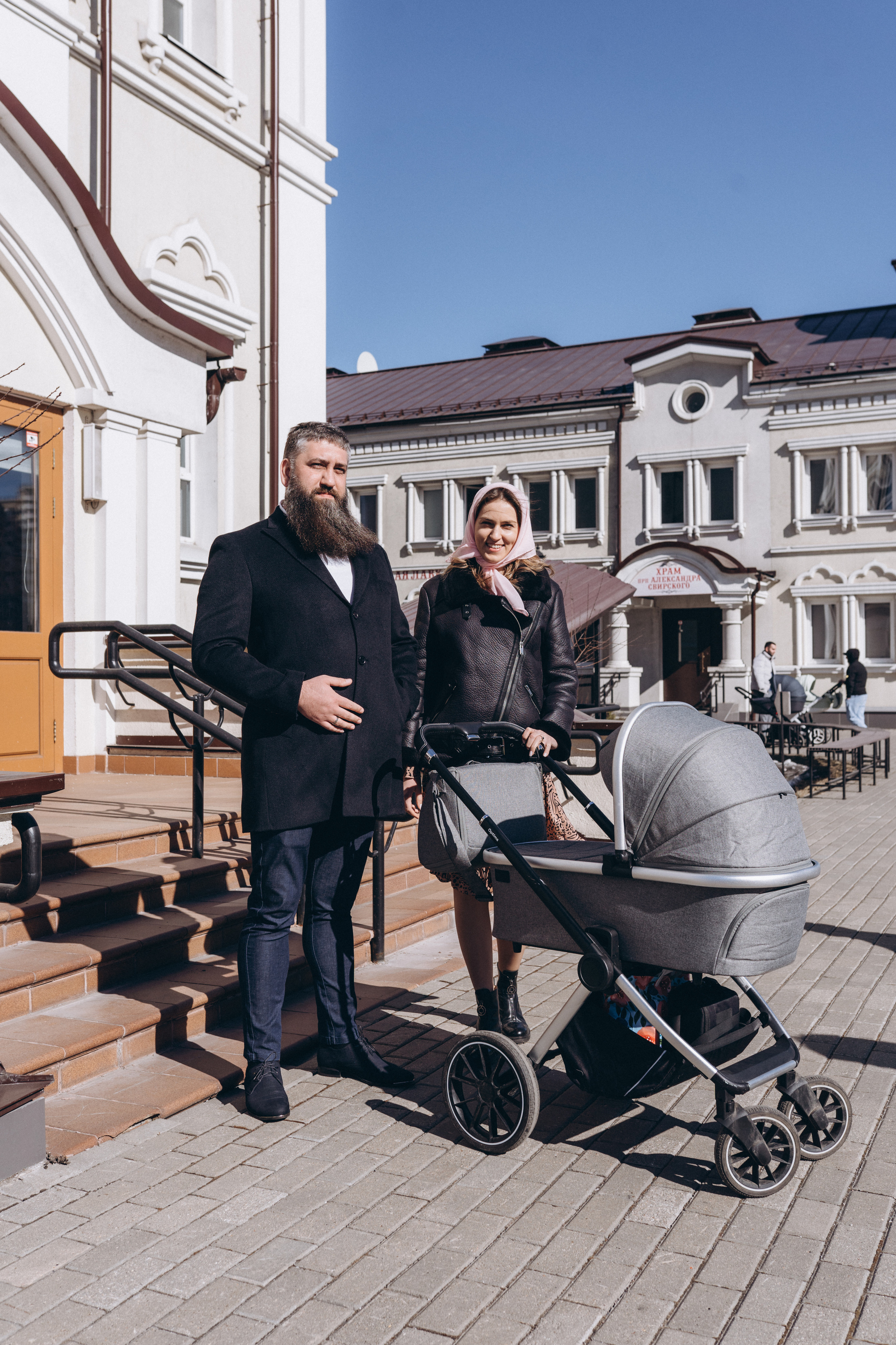 Крестины Виктора. Детский семейный фотограф в Москве Евгения
