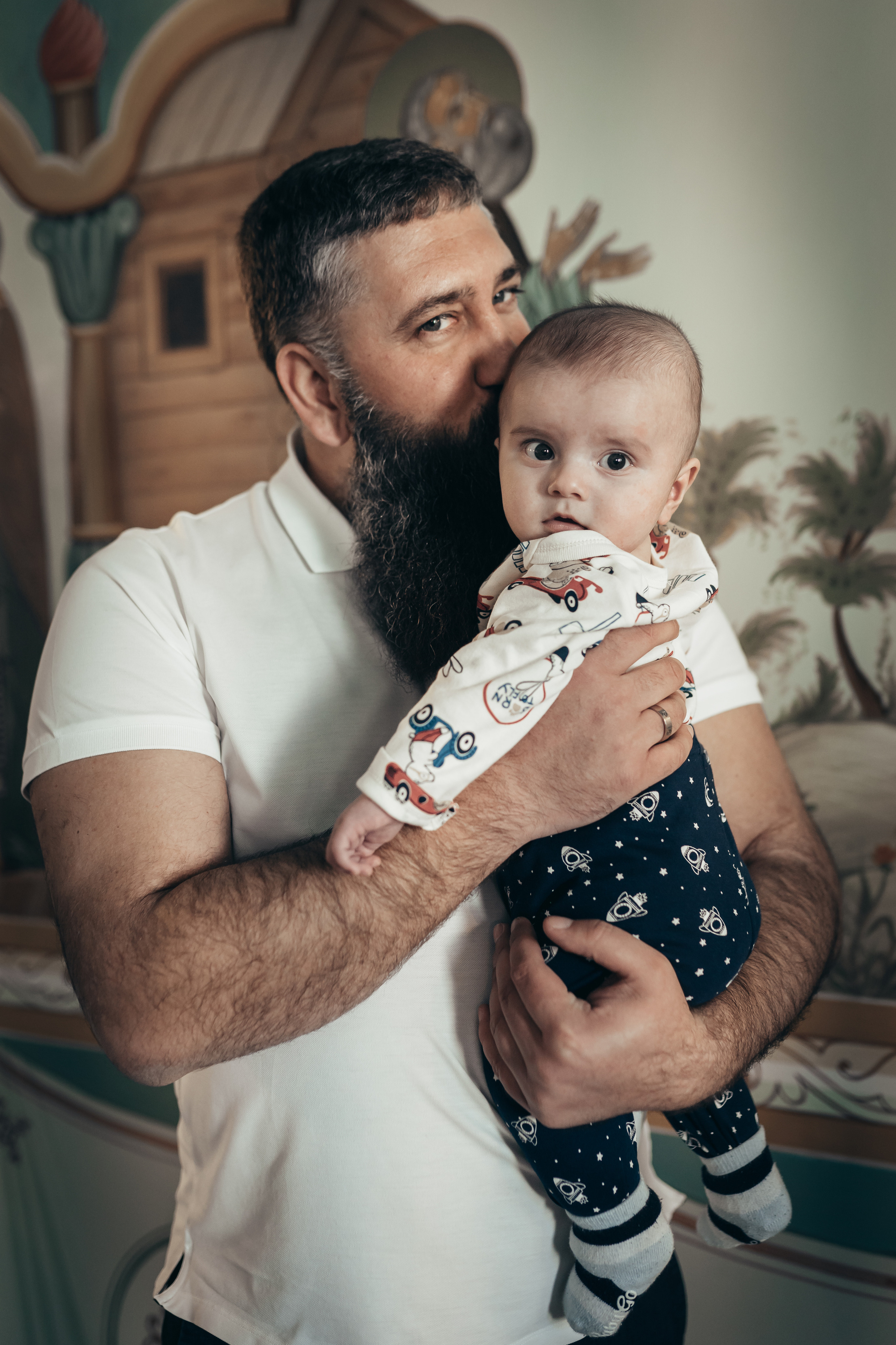 Крестины Виктора. Детский семейный фотограф в Москве Евгения