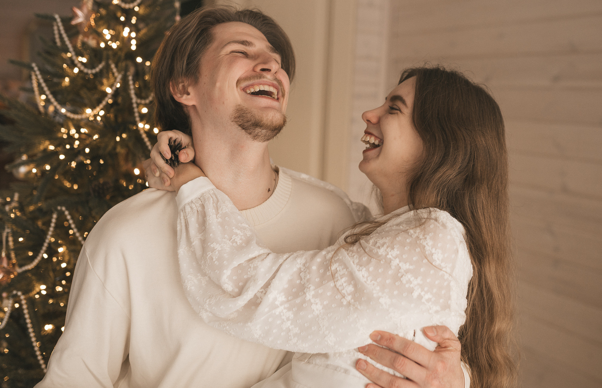 Семейный новый год. Детский семейный фотограф в Москве Евгения