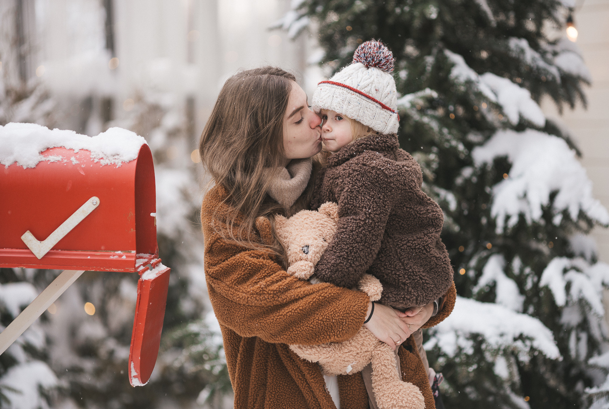 Семейный новый год. Детский семейный фотограф в Москве Евгения