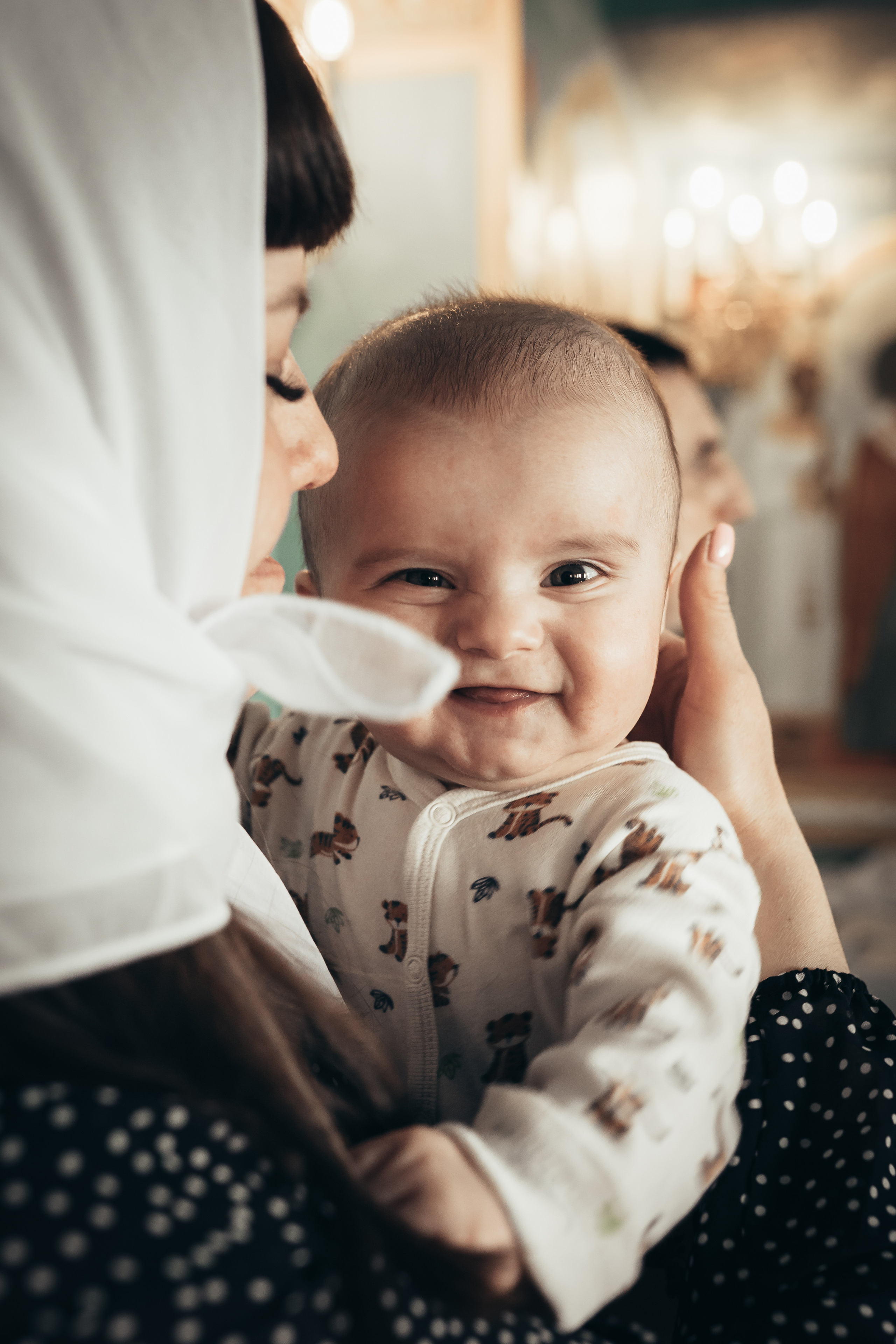 Крестины Виктора. Детский семейный фотограф в Москве Евгения