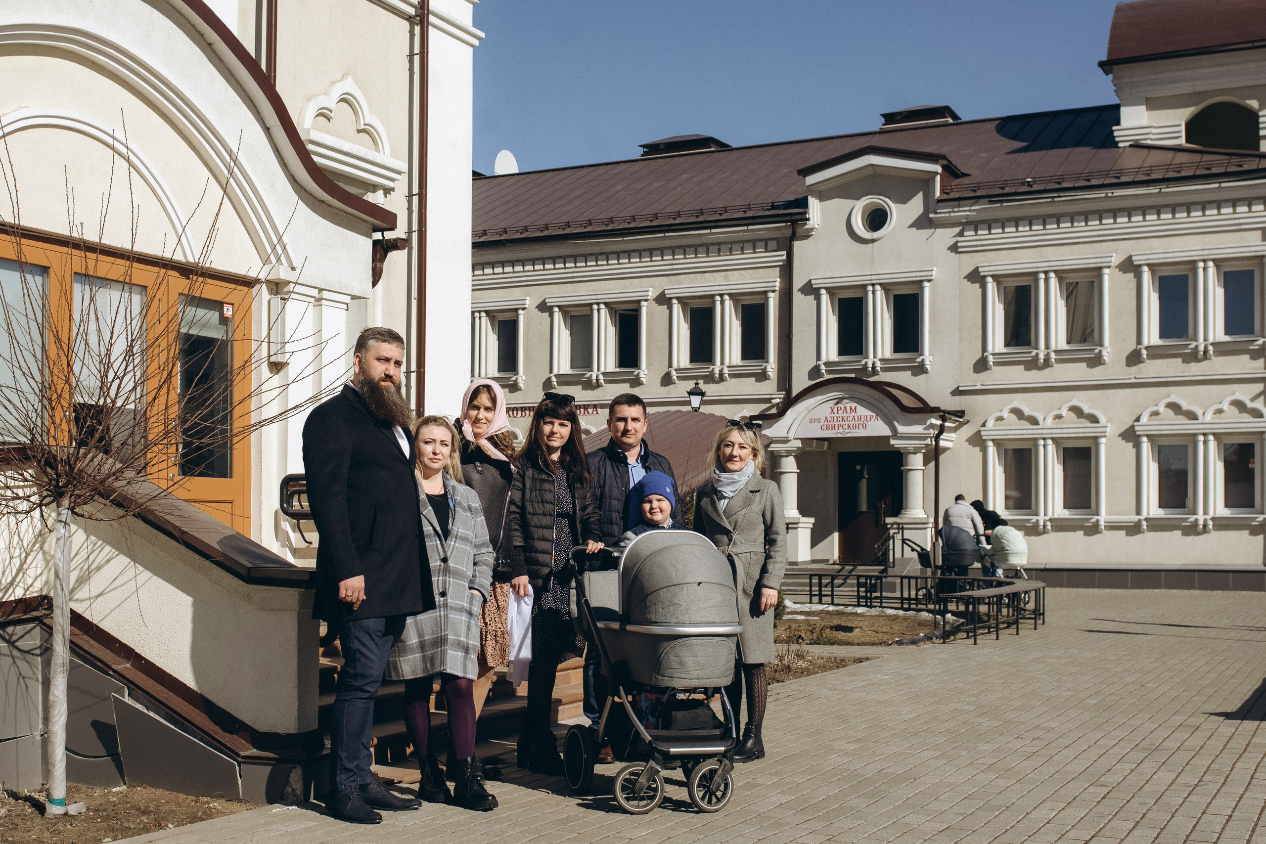 Крестины Виктора. Детский семейный фотограф в Москве Евгения