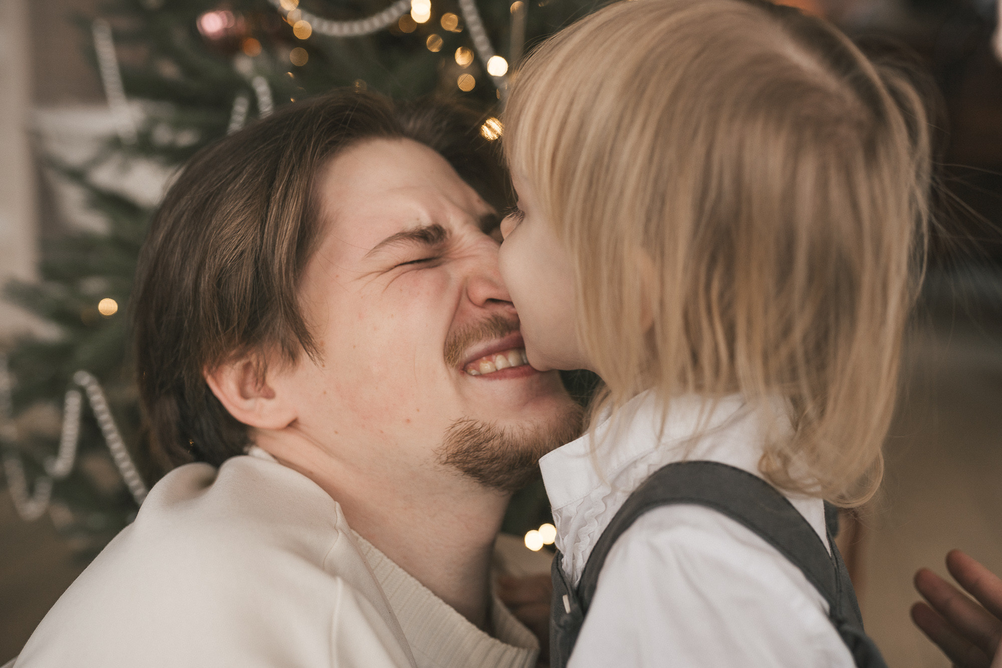 Семейный новый год. Детский семейный фотограф в Москве Евгения