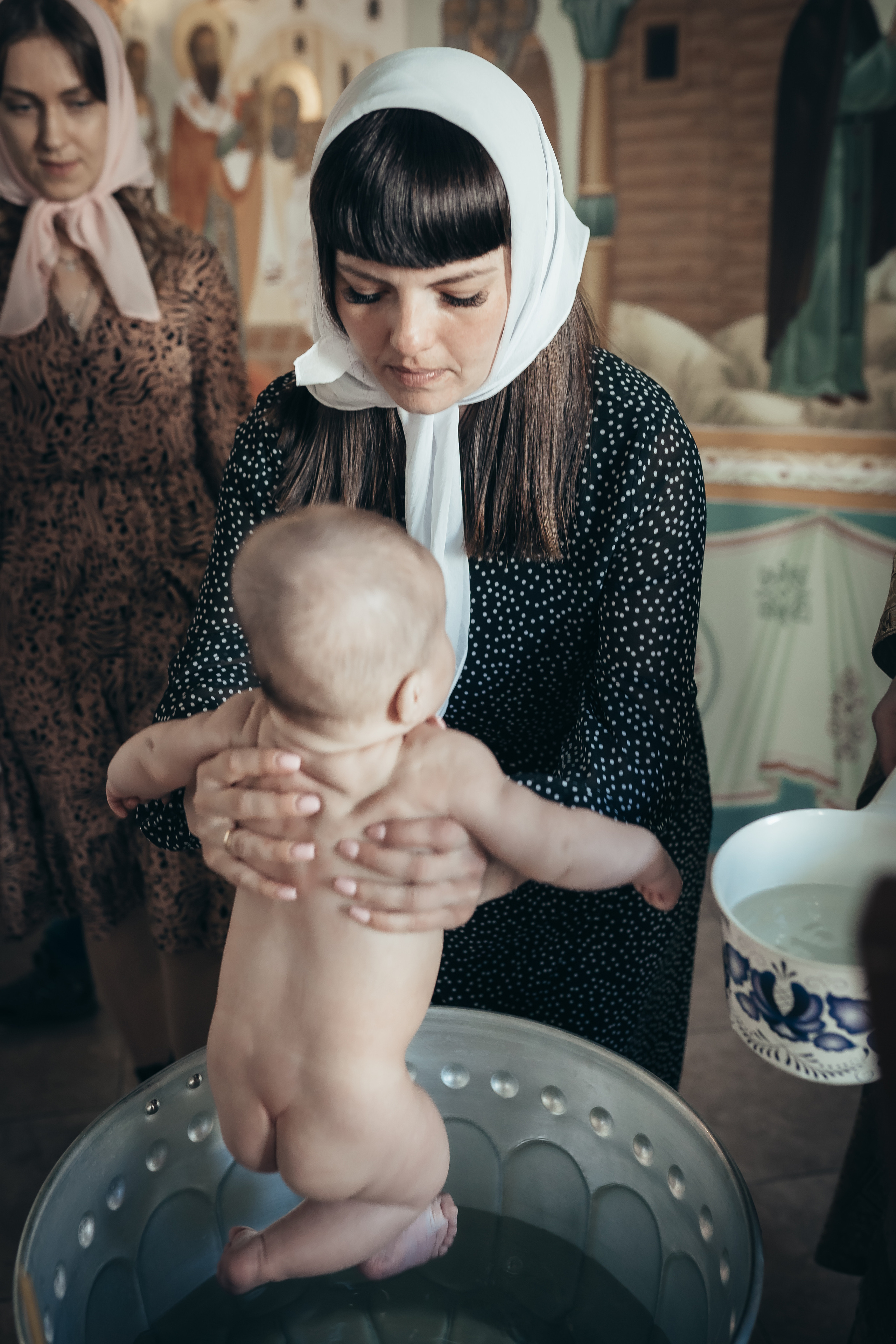 Крестины Виктора. Детский семейный фотограф в Москве Евгения