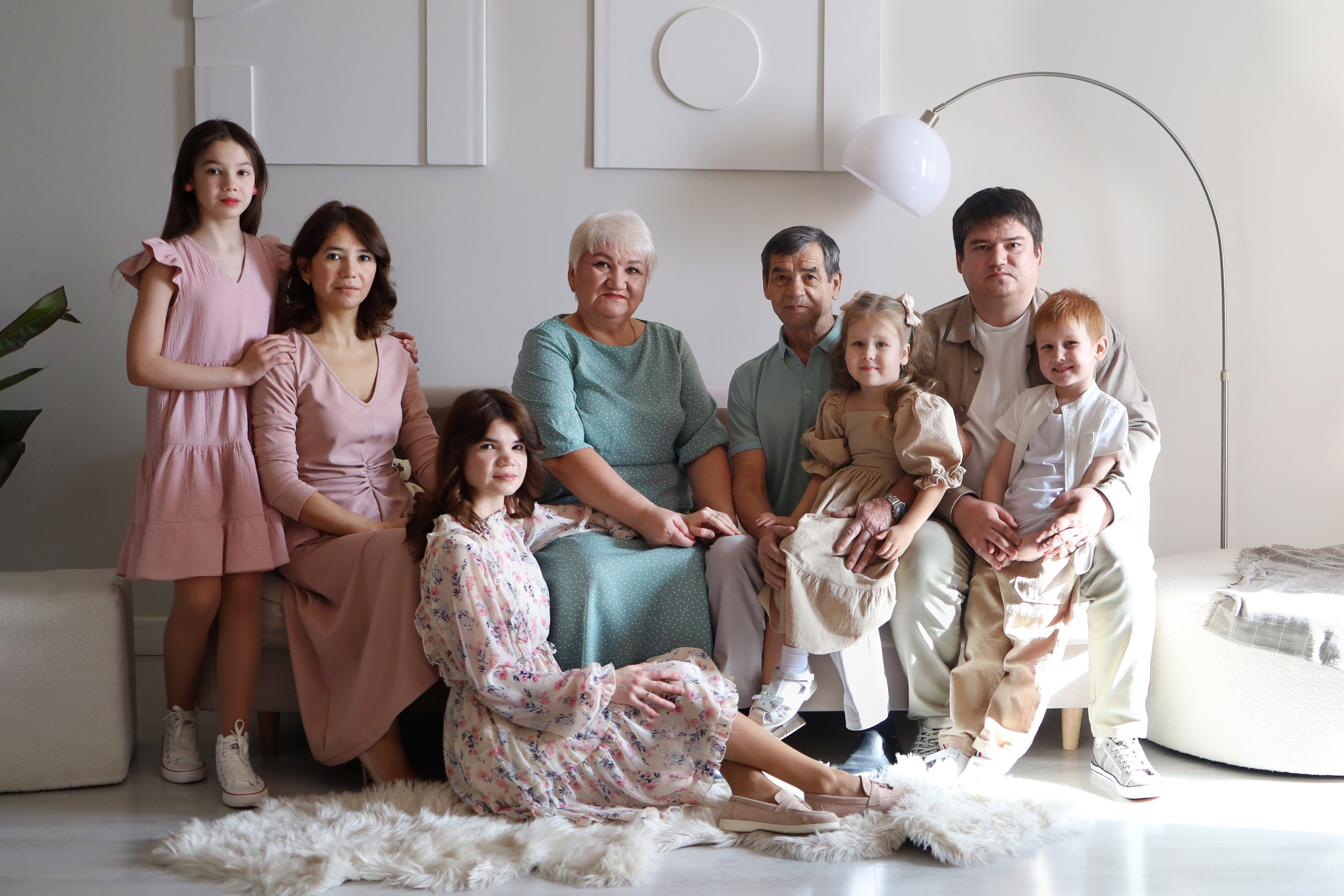 Поколения. Сабировы. Семейный фотограф в Казани Римма Гатауллина