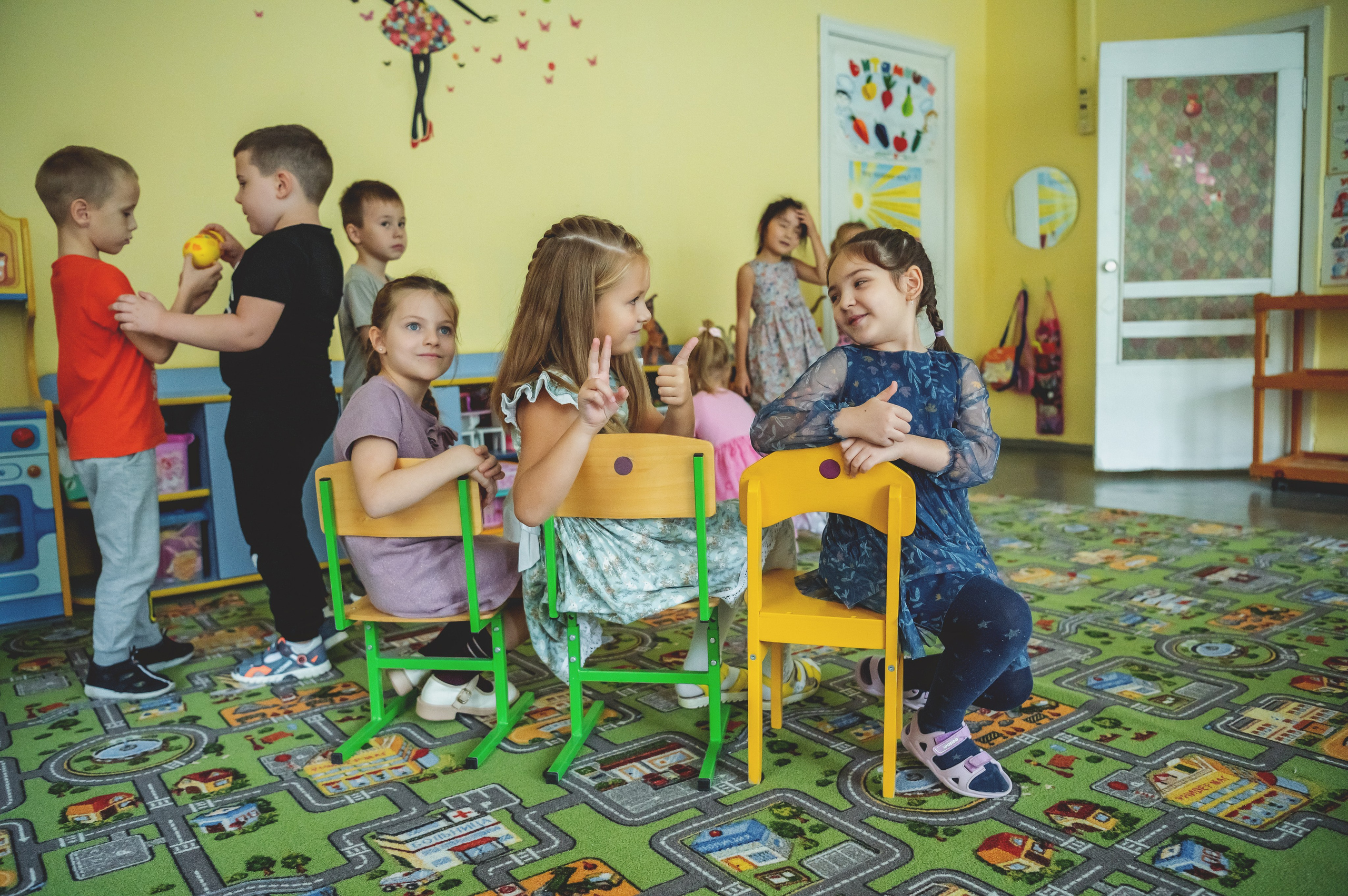 Один день из жизни детского сада. Детский и семейный фотограф г. Москва Оксана Катаджи