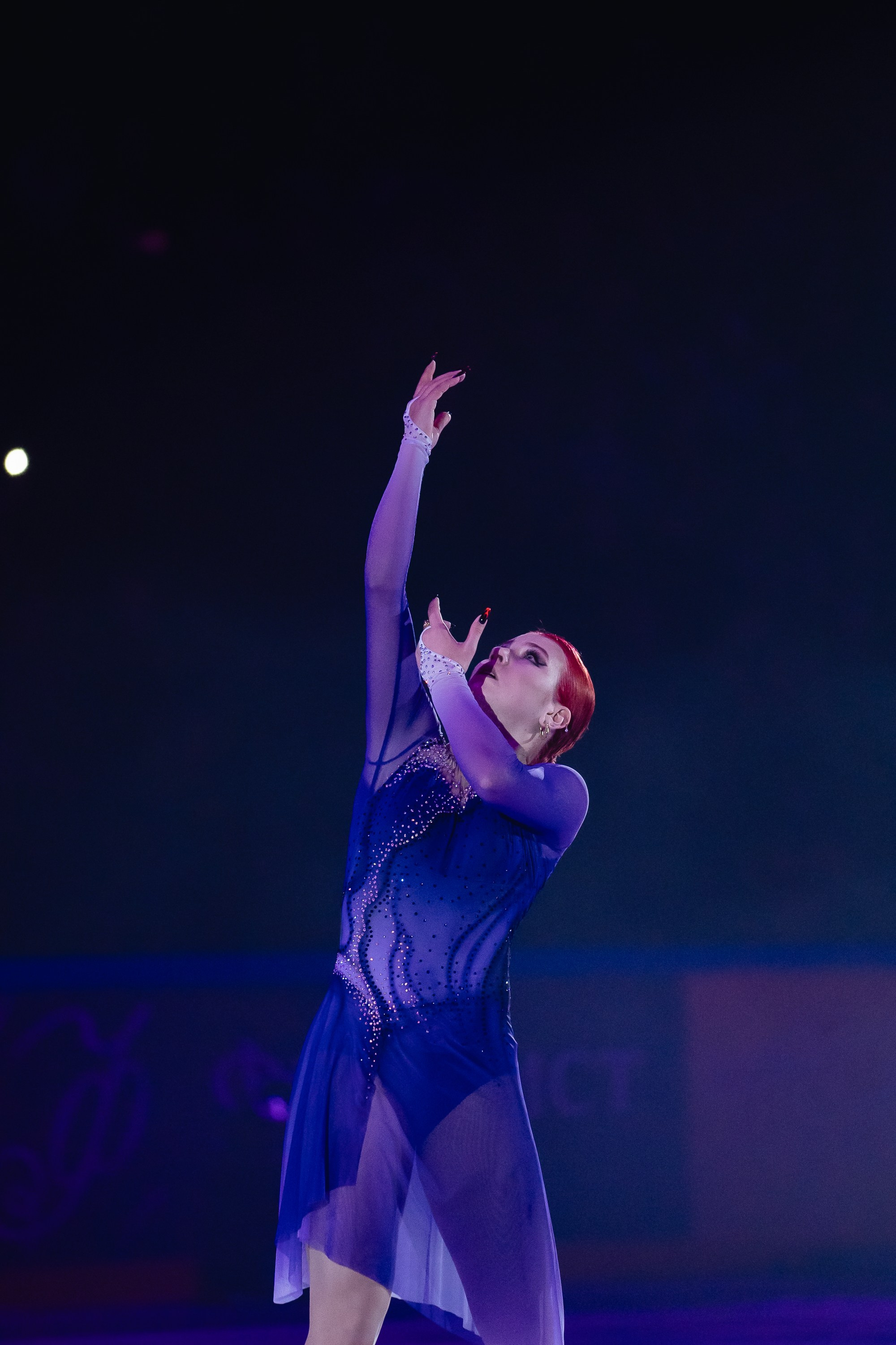 Шоу «Чемпионы на льду» в Новосибирске. Воробьева Ксения — Спортивный и танцевальный фотограф Новосибирск