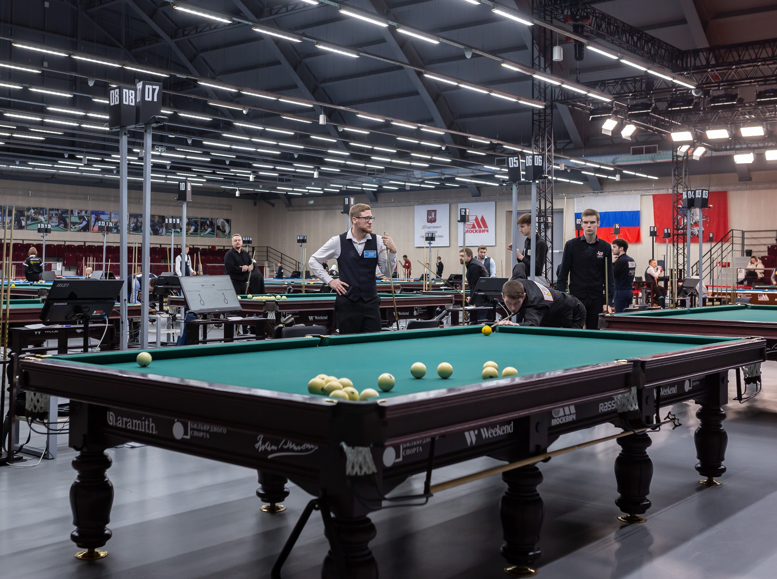Кубок России по бильярдному спорту. Репортажный фотограф в Москве