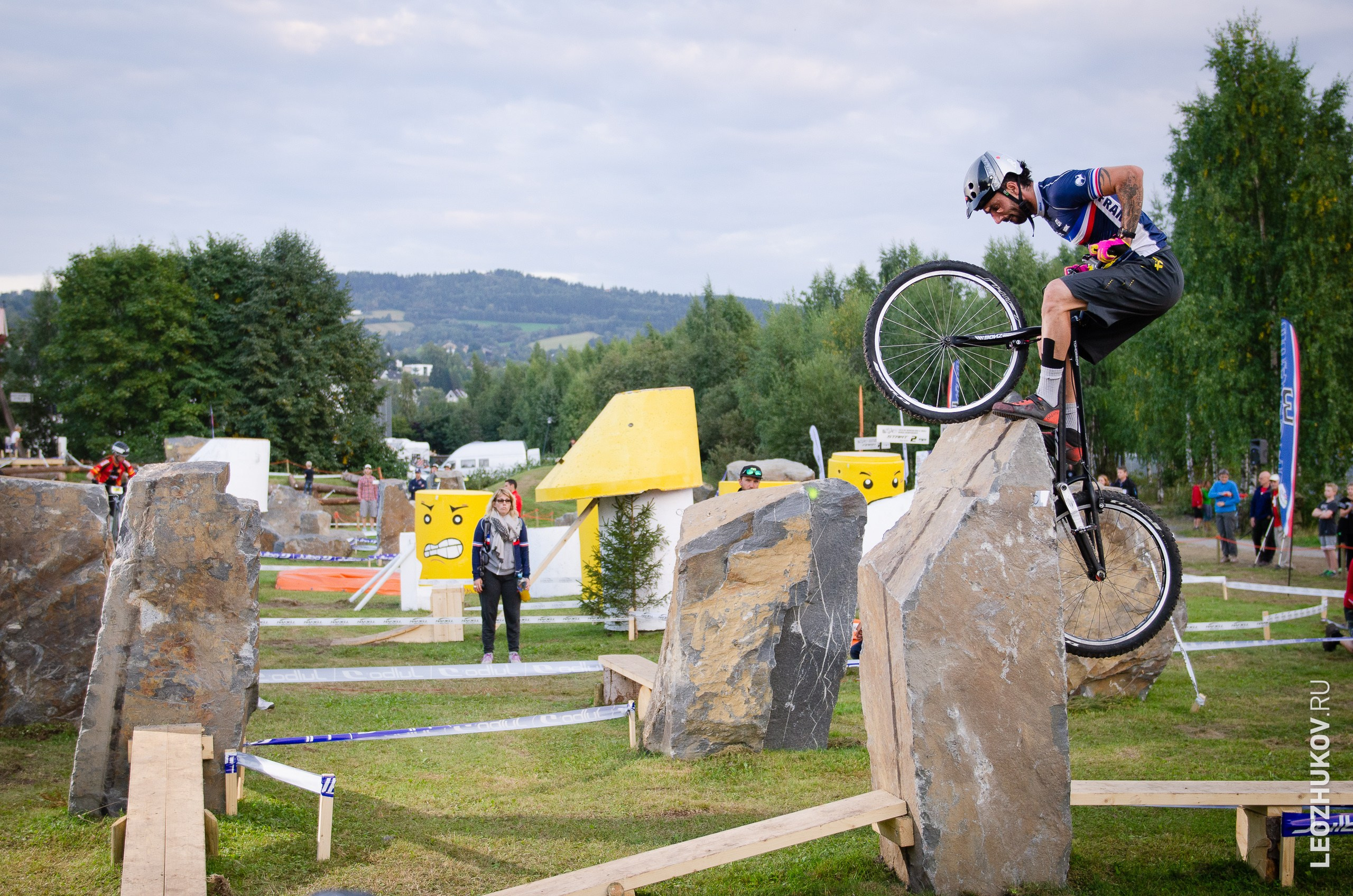 UCI Trials World Championships 2014. Sports photographer Leonid Zhukov