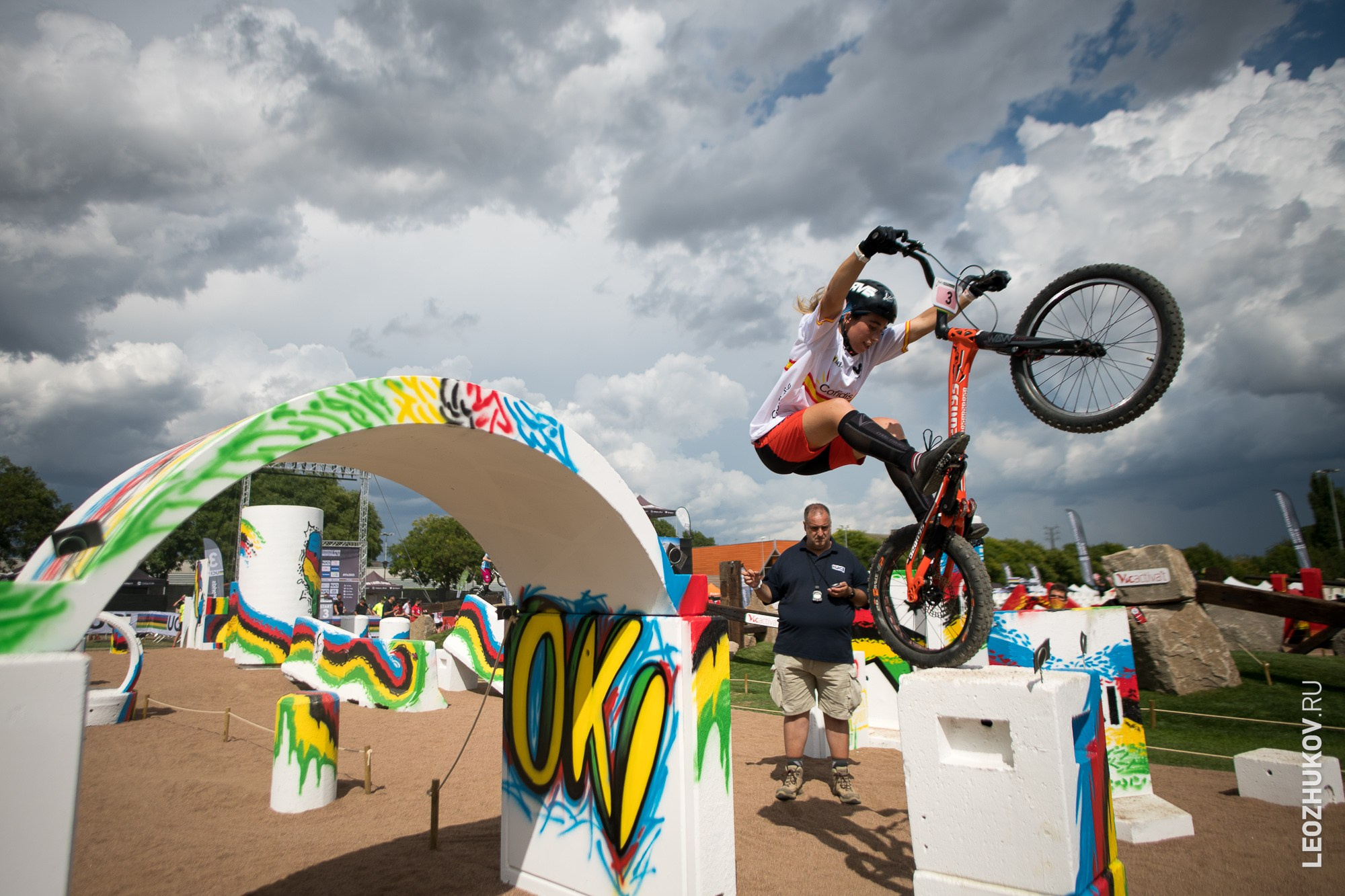UCI Trials World Championships 2021. Спортивный фотограф Леонид Жуков