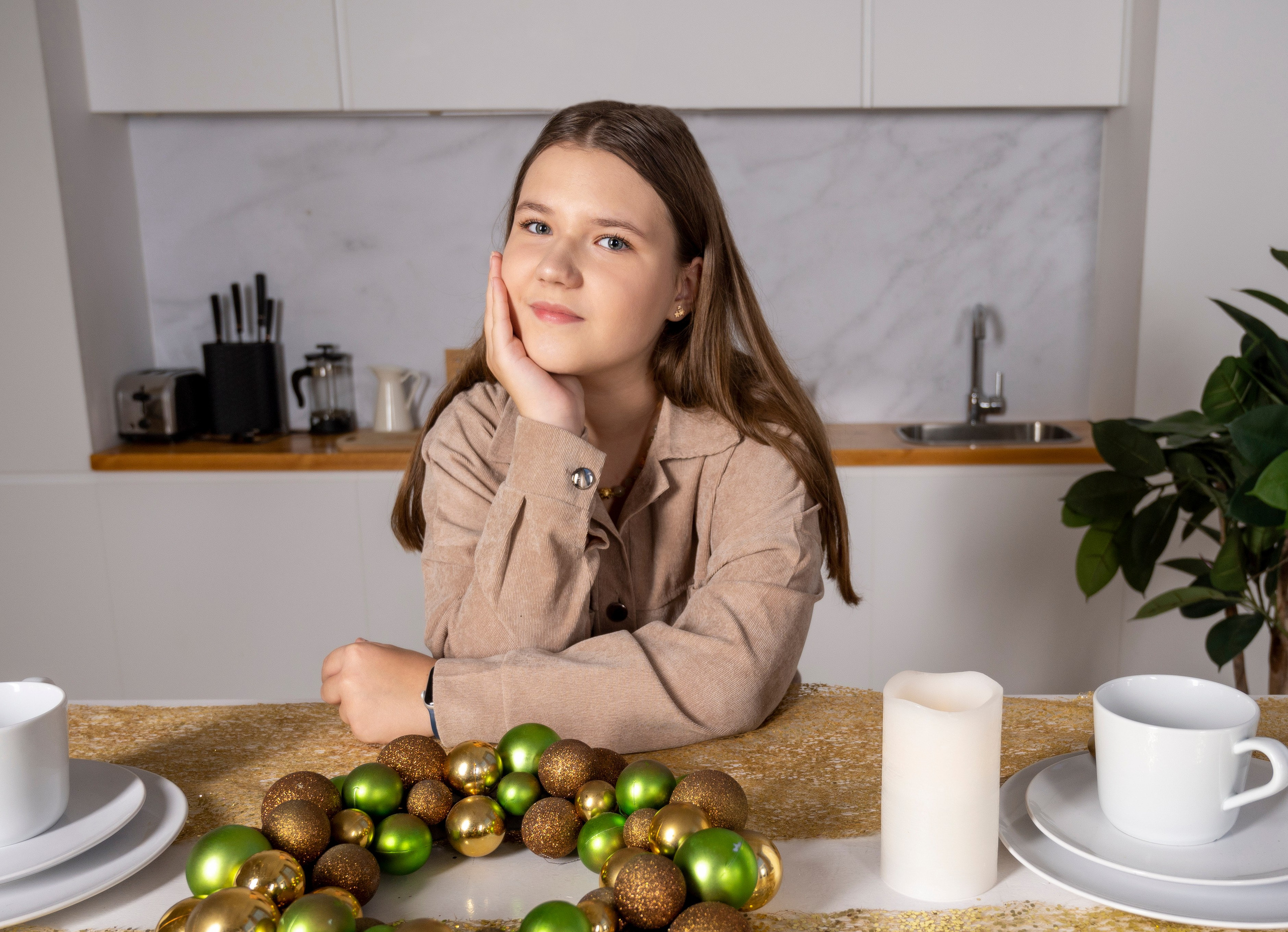Для Анны новогодняя история. Семейный и детский фотограф в детских садах и школах