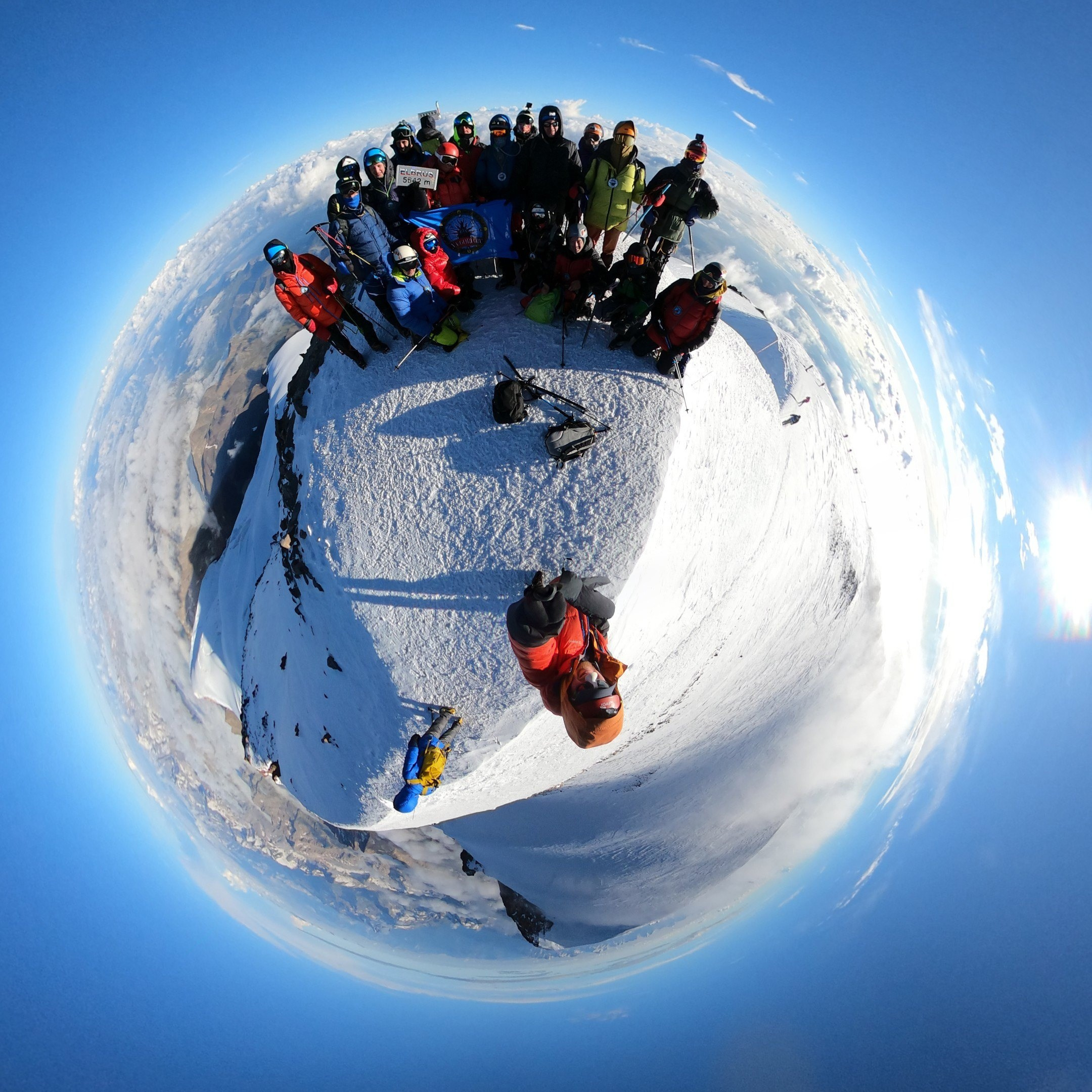 Горный, высотный Фотограф на Эльбрусе Георгий