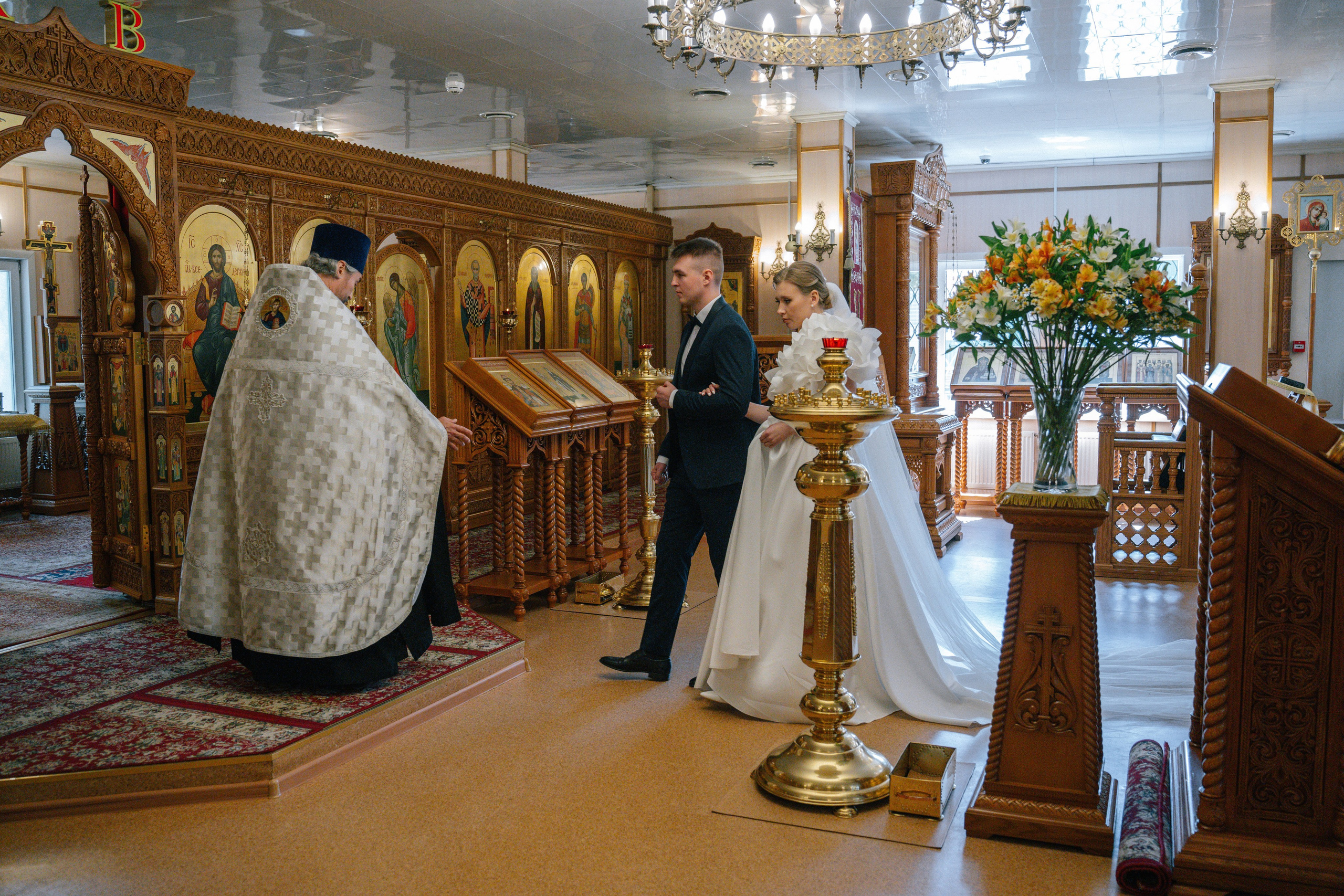 Венчание Сергея и Елены