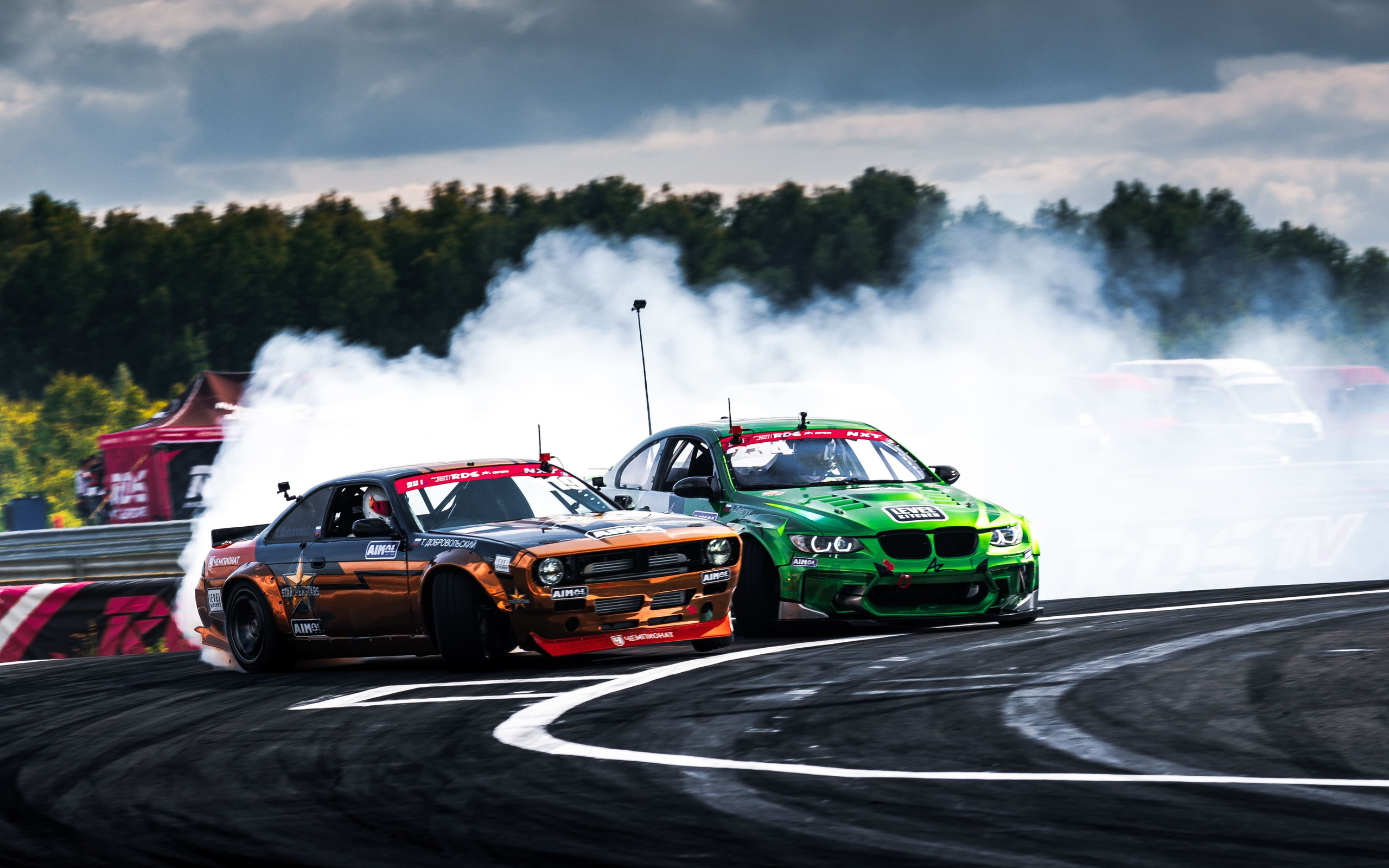 Артур Зелёный и Анатолий Щербак — победители нижегородского этапа чемпионата по дрифту RDS Open. FM Media Сrew. Репортажные фото и видео