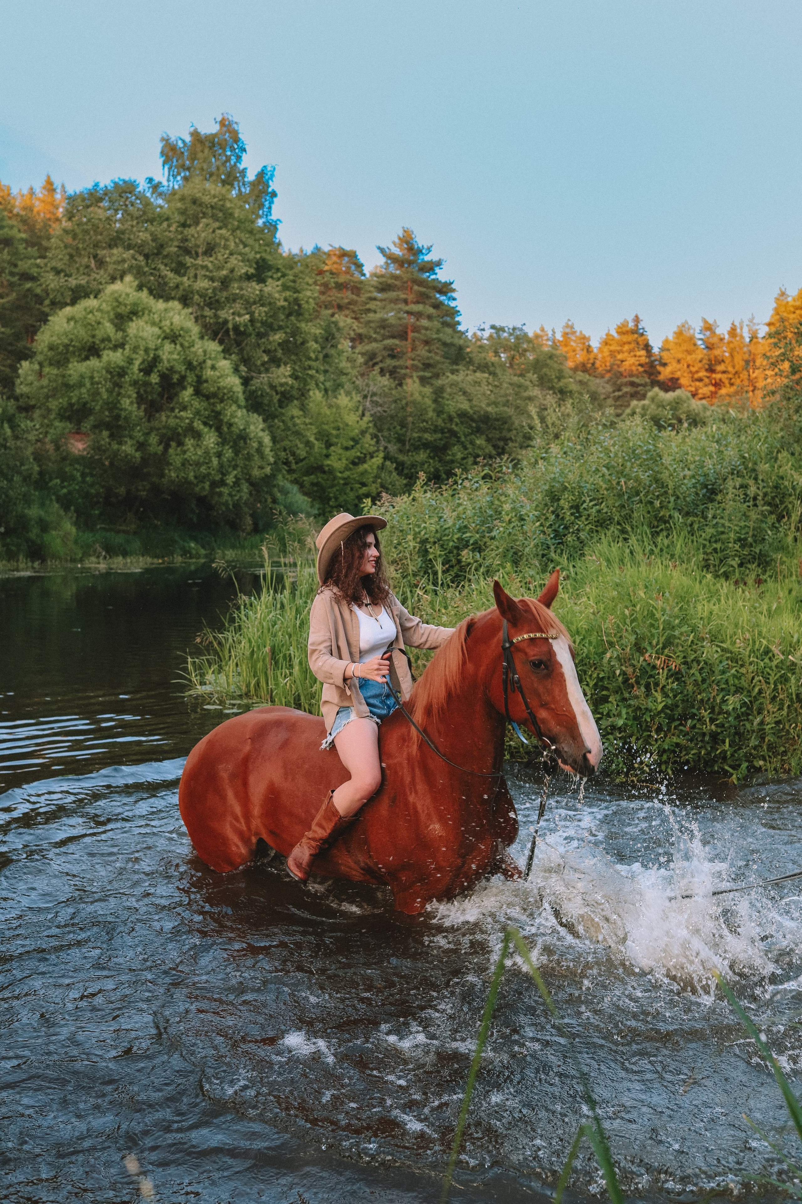 Вестерн-фотосессия Леси в Леобласти. Фотограф Олеся Беляева | Санкт-Петербург и Ленобласть