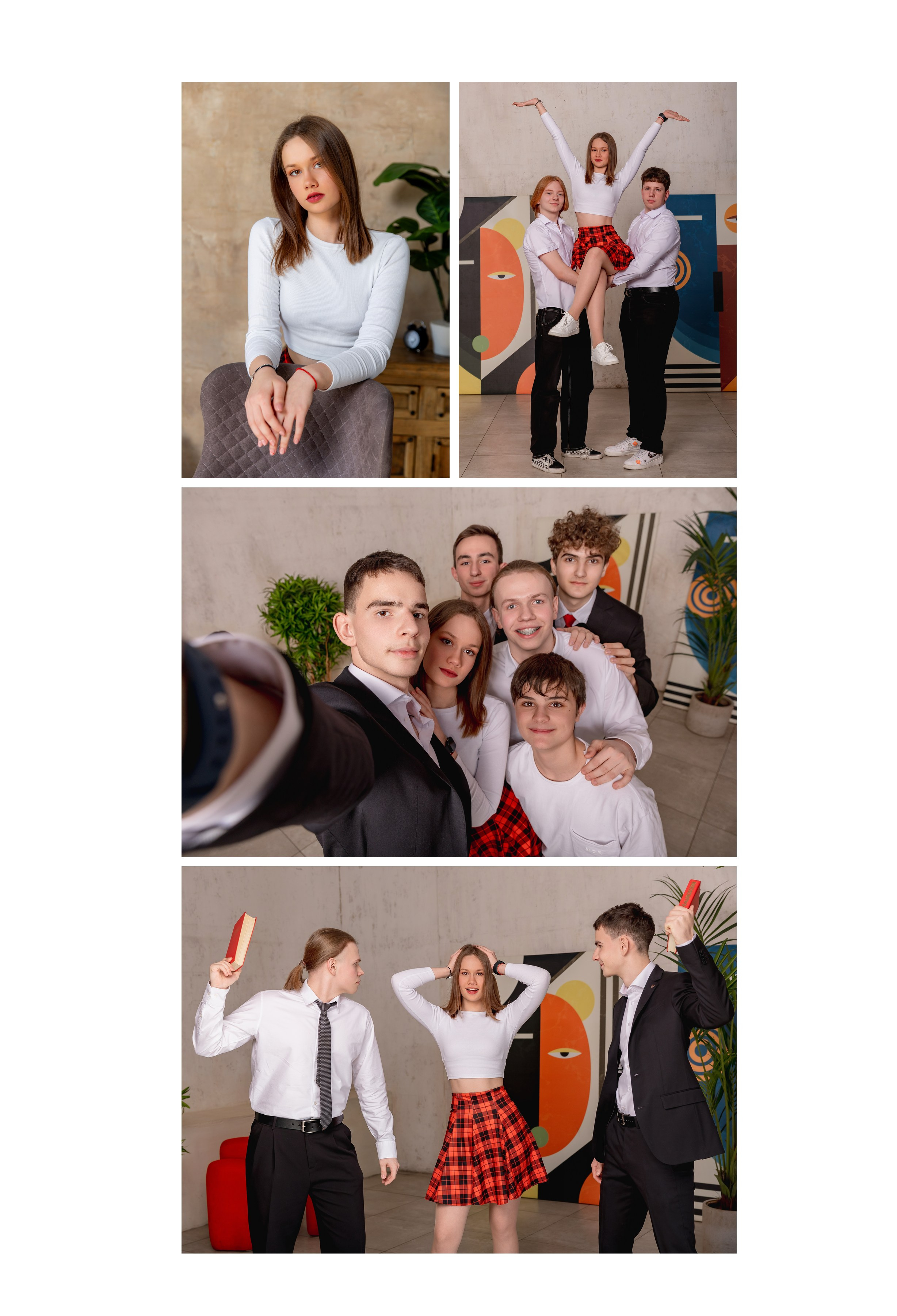 Выпускной альбом для 9 класса. Фотограф и режиссер Московко Екатерина