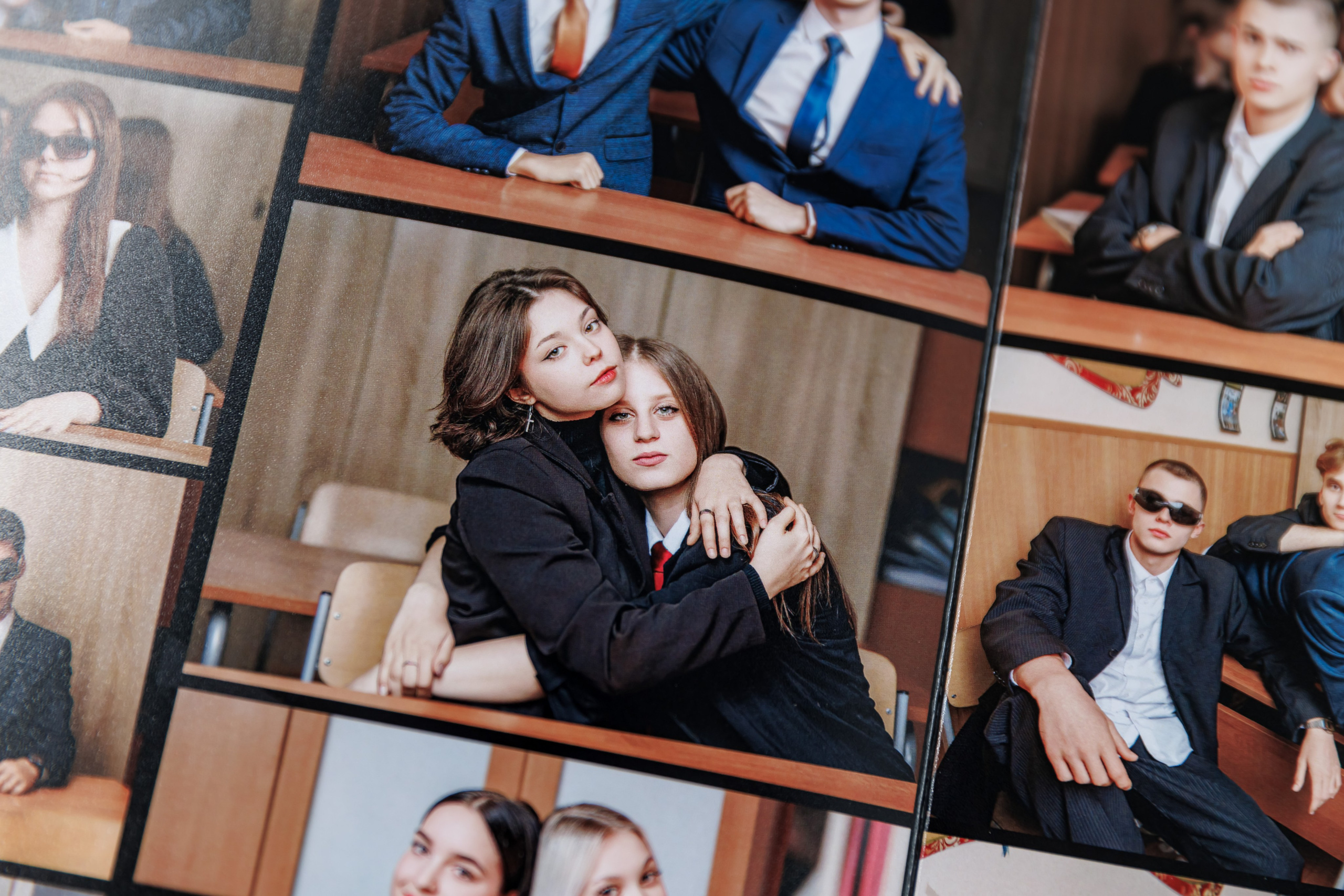 Альбомы общей вёрстки (одинаковые) 9, 11 класс. Семейный и детский фотограф Комина Елена, Власиха, Одинцово