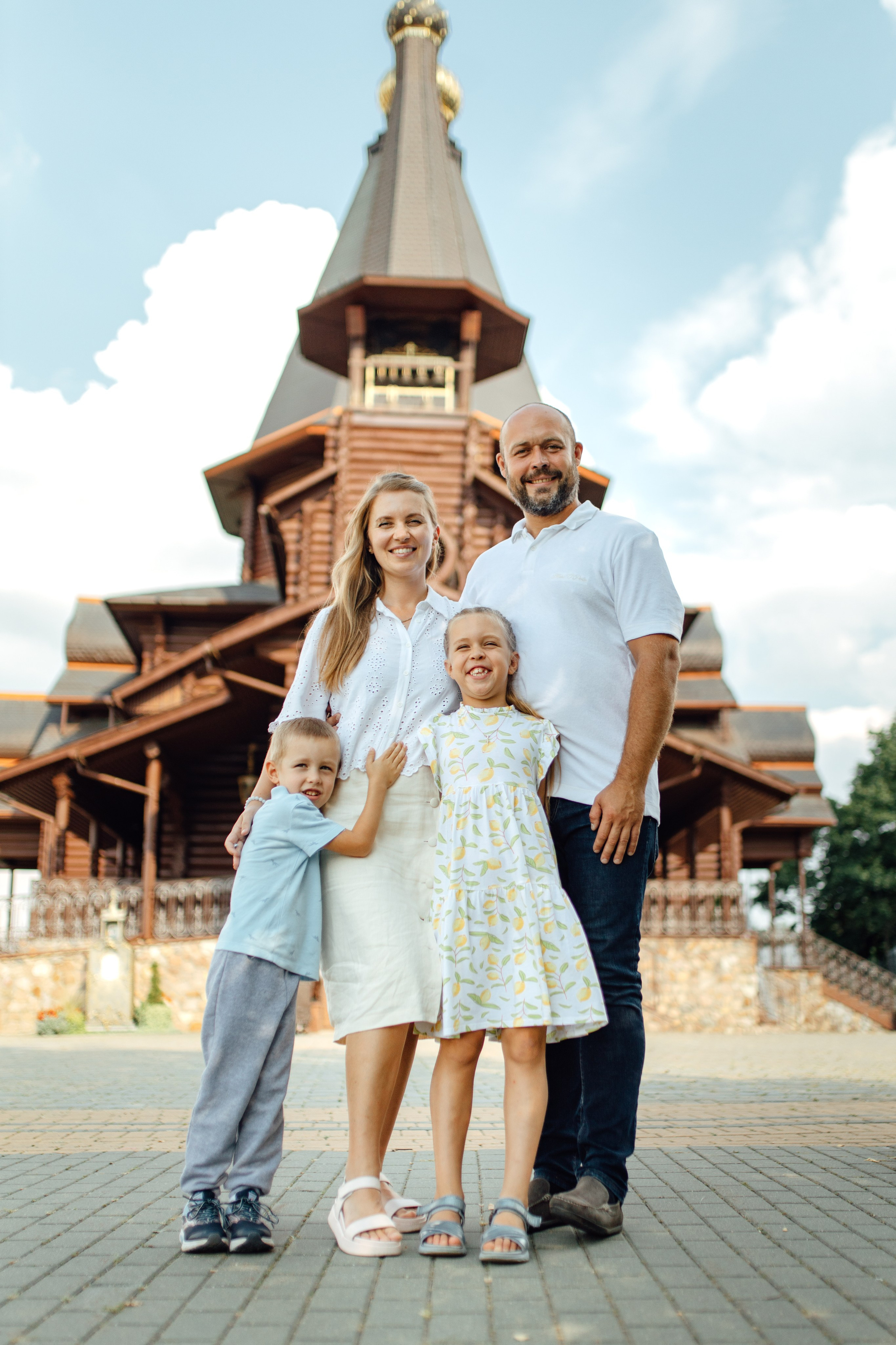 Таинство крещения Игоря, храм Святой Троицы, Минск