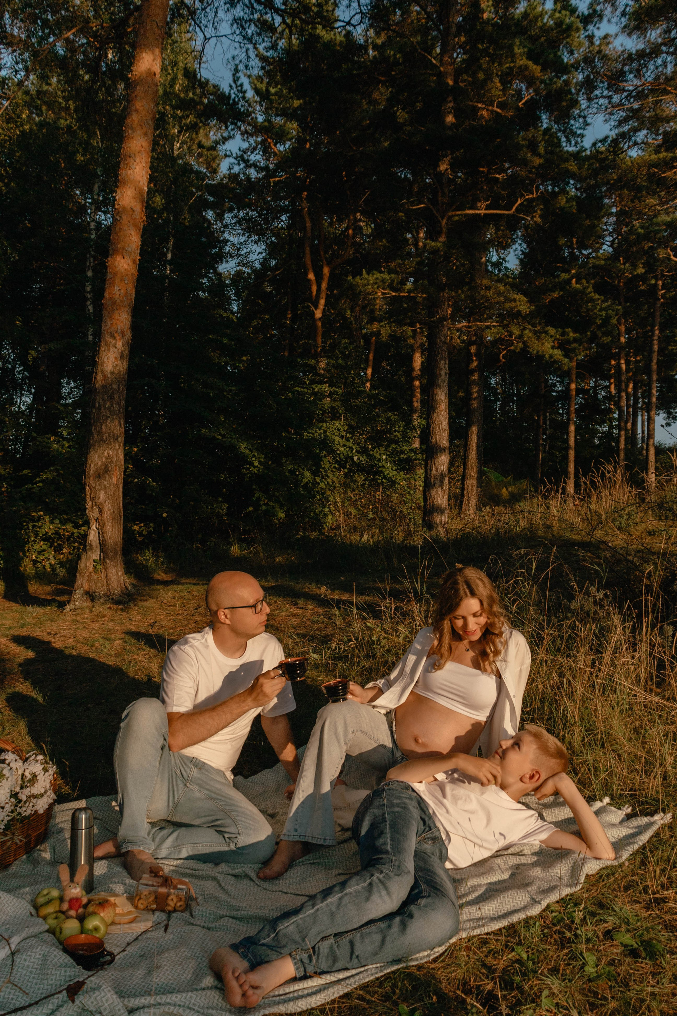 Семейная фотосессия для Артёма, Тёмы и Марина+1. Фотограф Александра Коновалова
