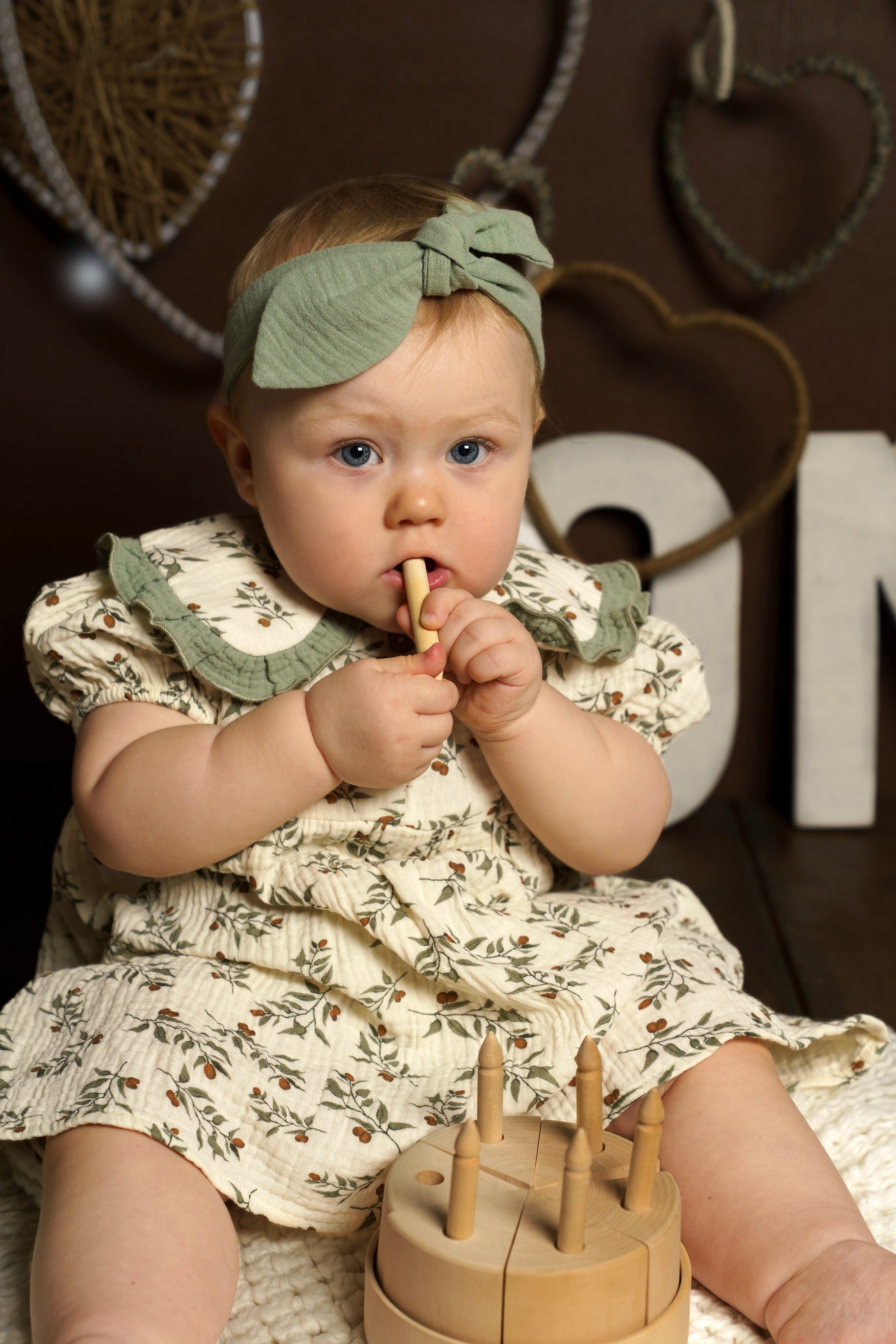 Фотосессия ГОДОВАСИЕ. Фотограф новорожденных, детей до года и беременных в Симферополе