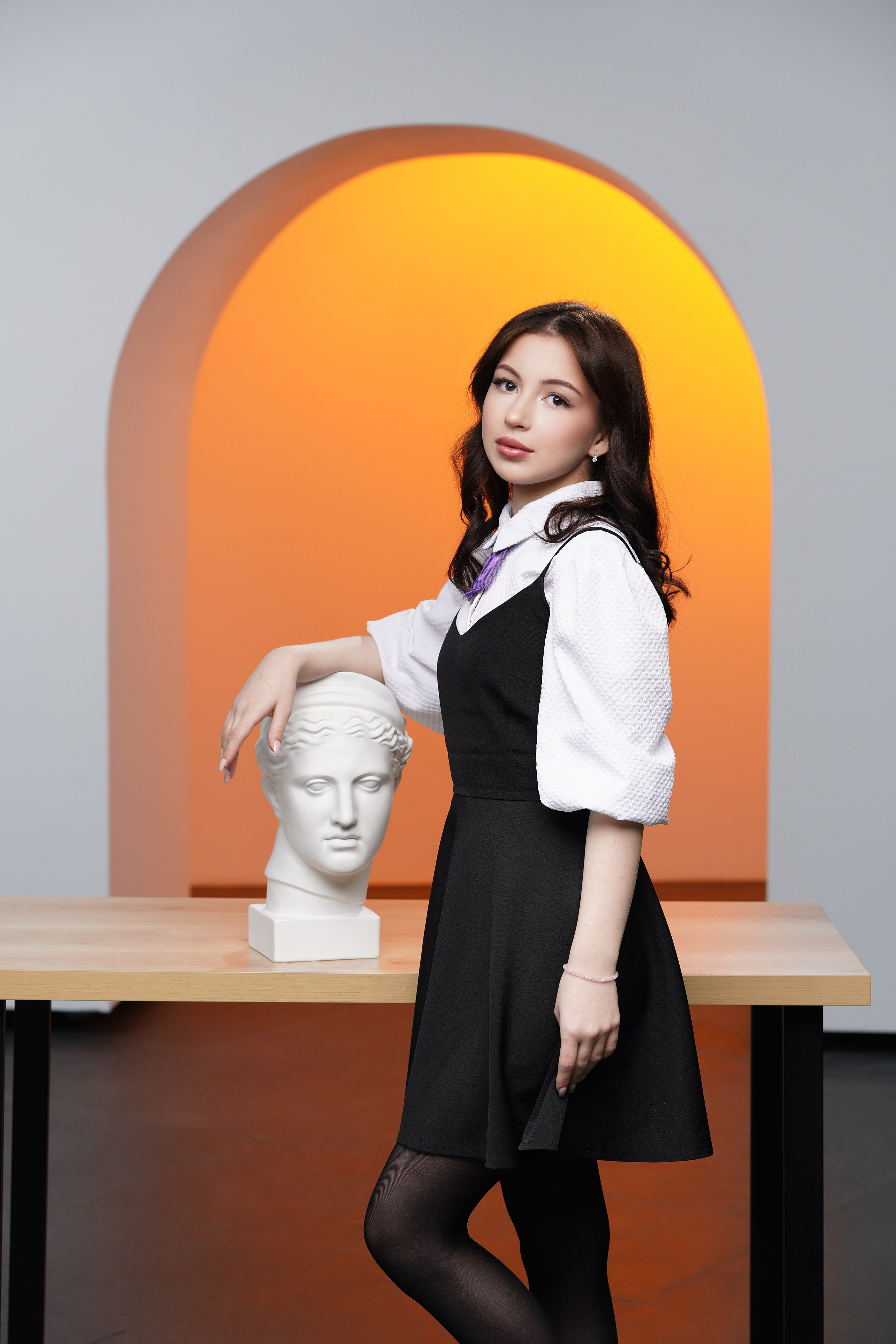 Школьная студия 9,11 класс. Фотограф Герман