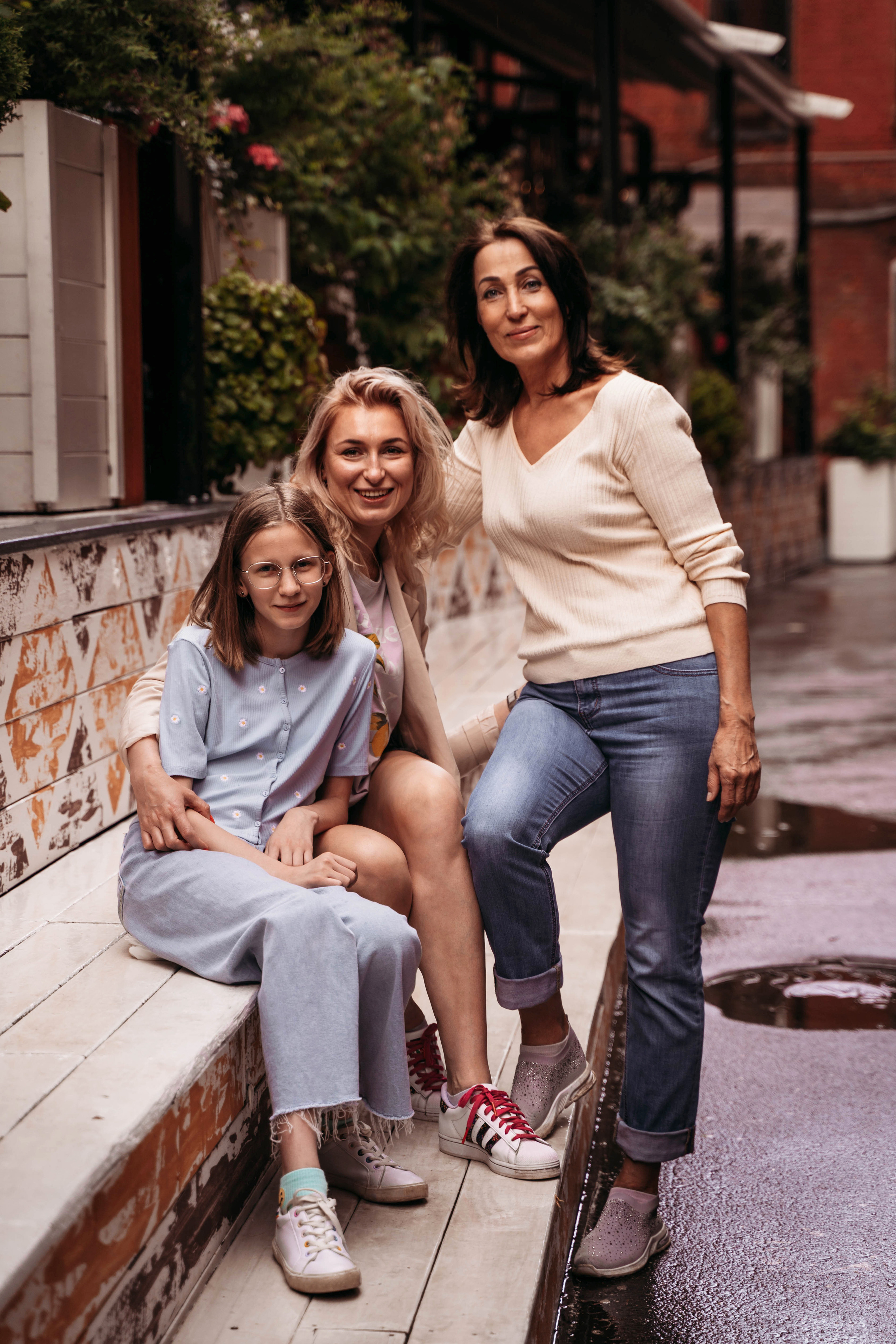 Анна, Василиса, Маша. Детский и семейный фотограф в Москве Алёна Шестунова