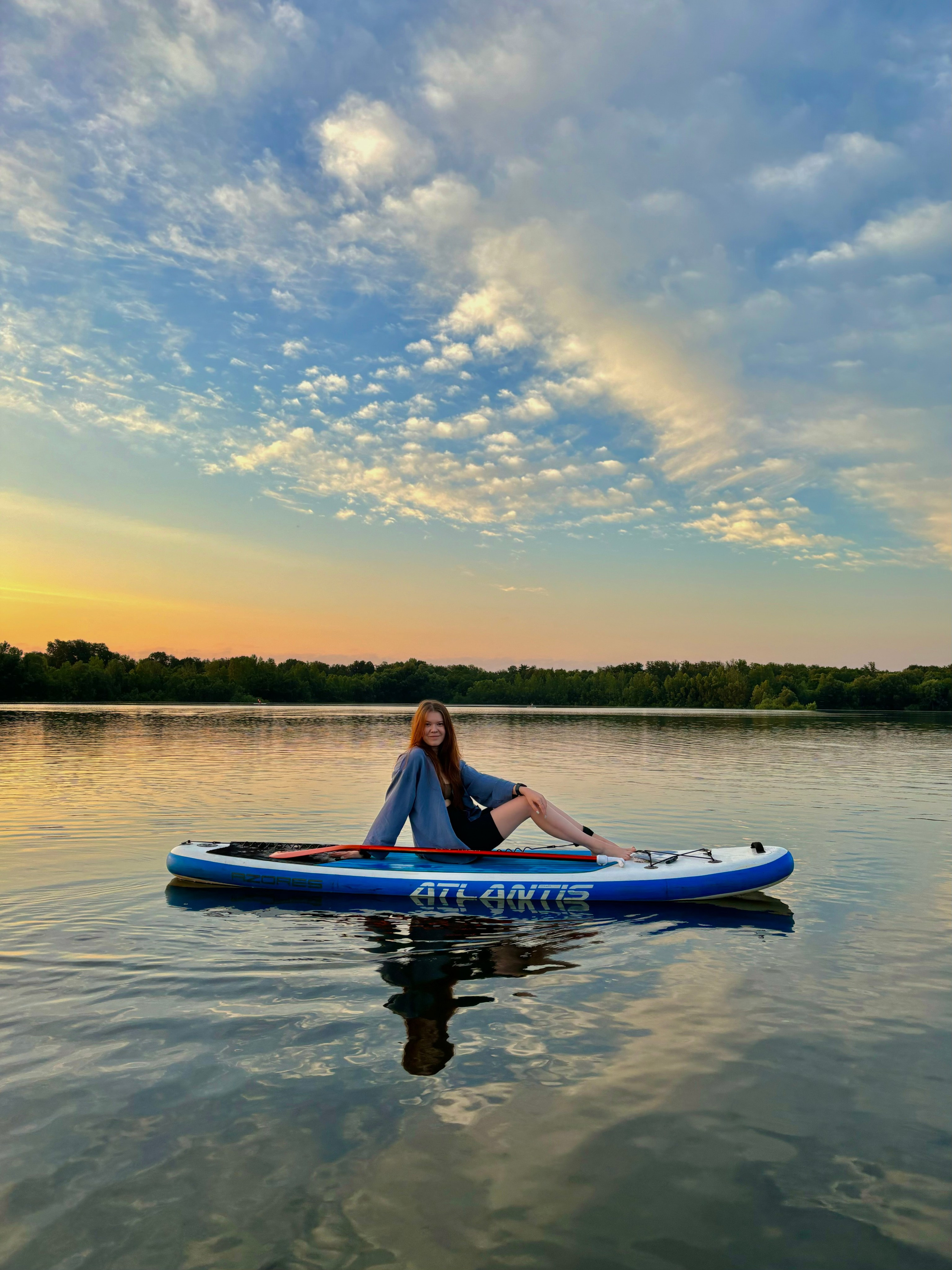 Рассвет на сапах в Сипайловских карьерах