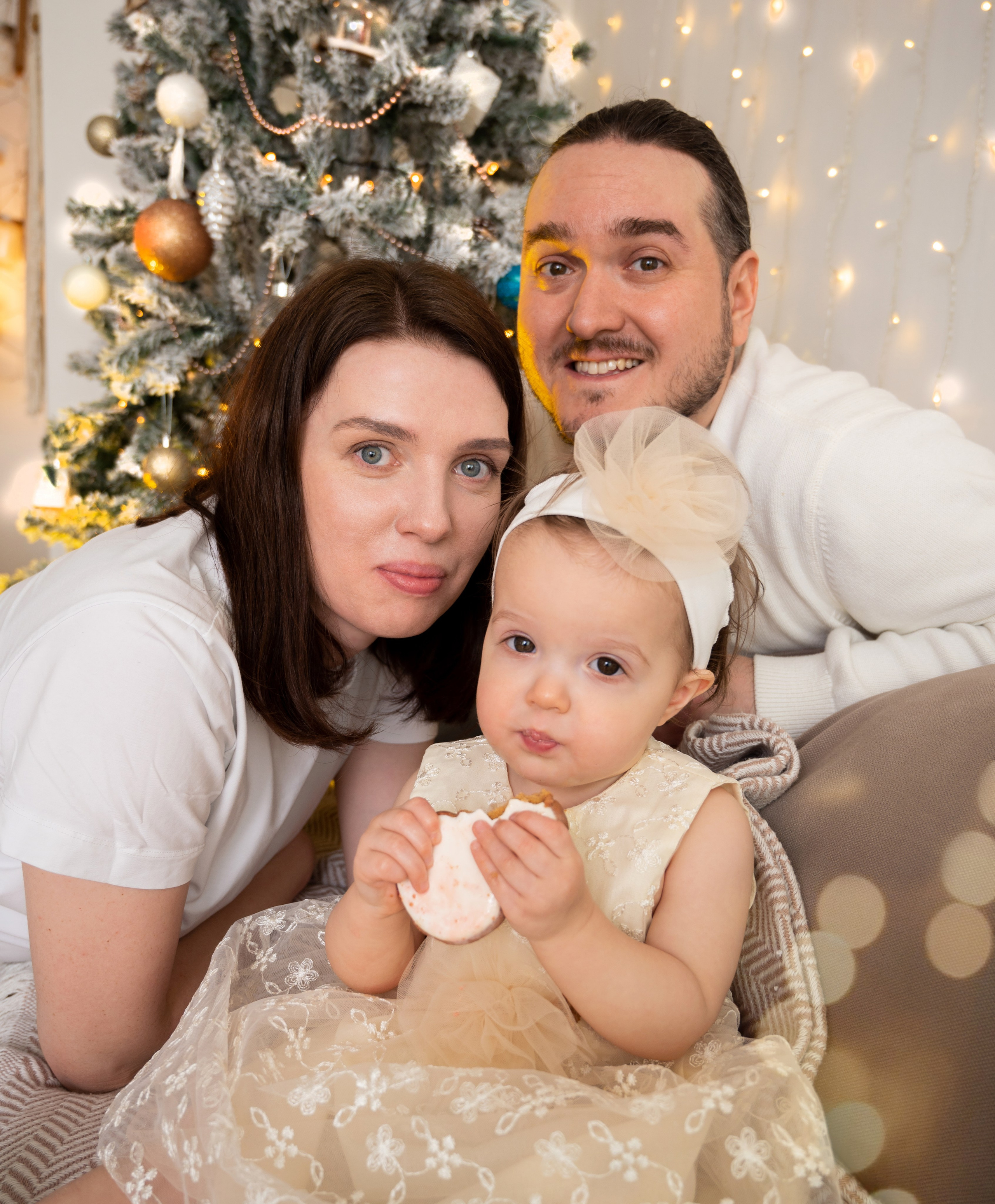 Новогодняя история для Дарьи и Михаила. Семейный и детский фотограф в детских садах и школах