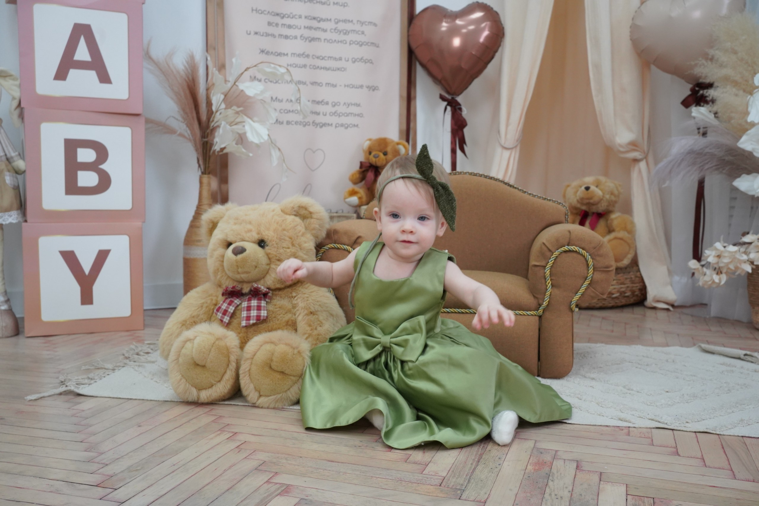 Фотоссесия на Годик для Девочки. Детская Фотостудия ГОДОВАСИКИ в Санкт-Петербурге фотосесия на годик