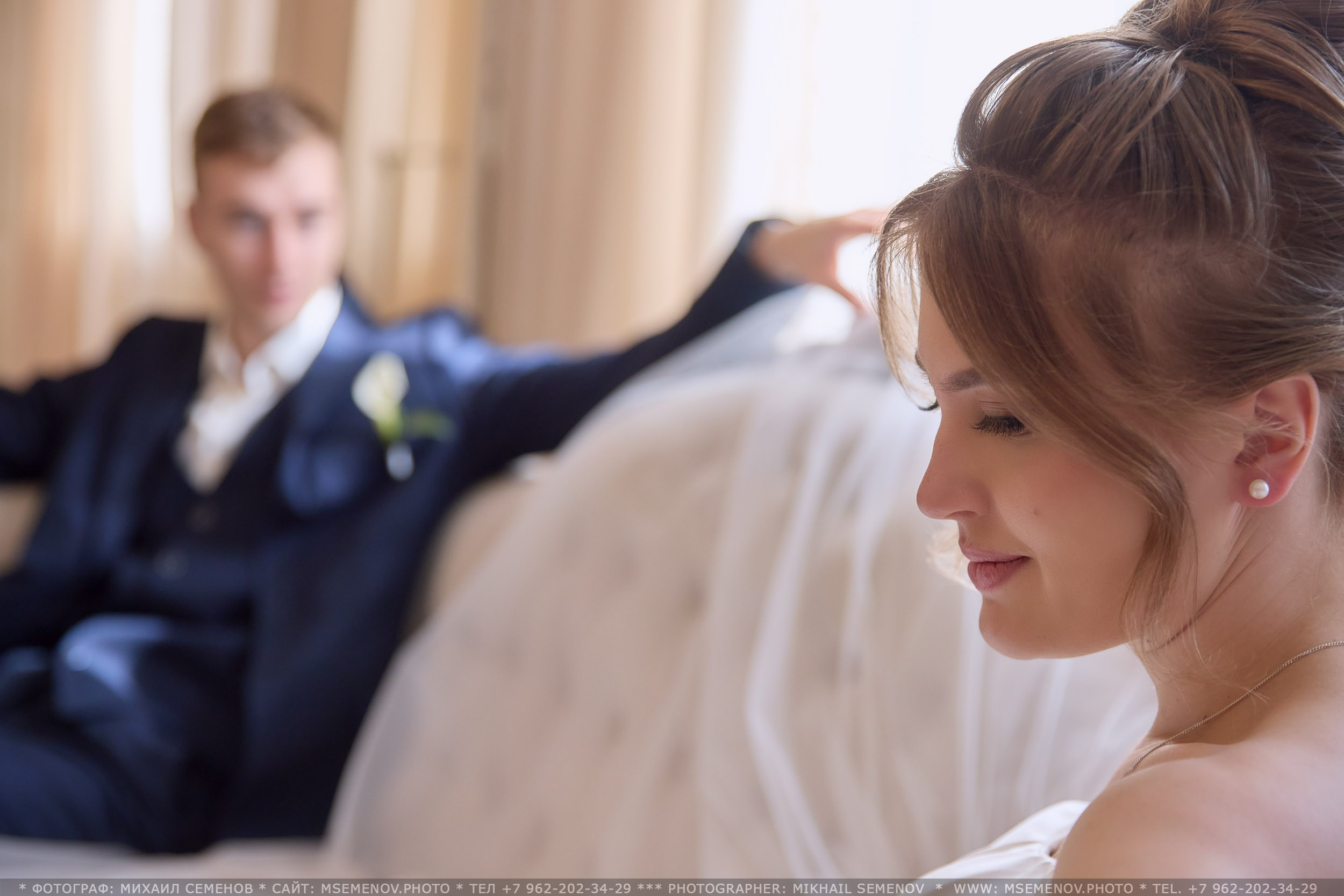 Анонс Свадьбы Марии и Арсения. Photographer for business Mikhail Semenov. Aqua photo studio, photo school