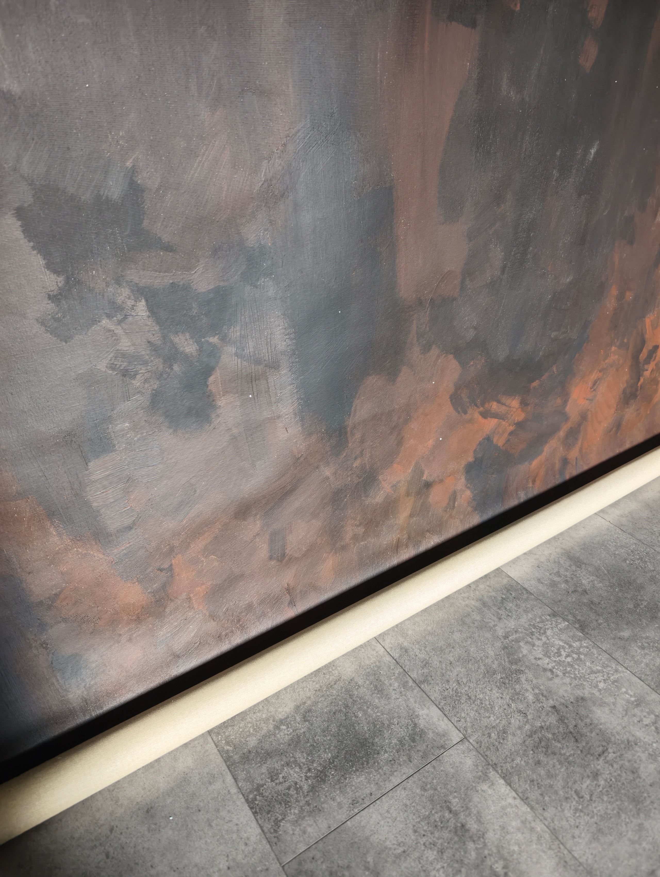 Фотофон тёмно-коричневый на холсте Gravitybackdrop 165×300 см в аренду СПб