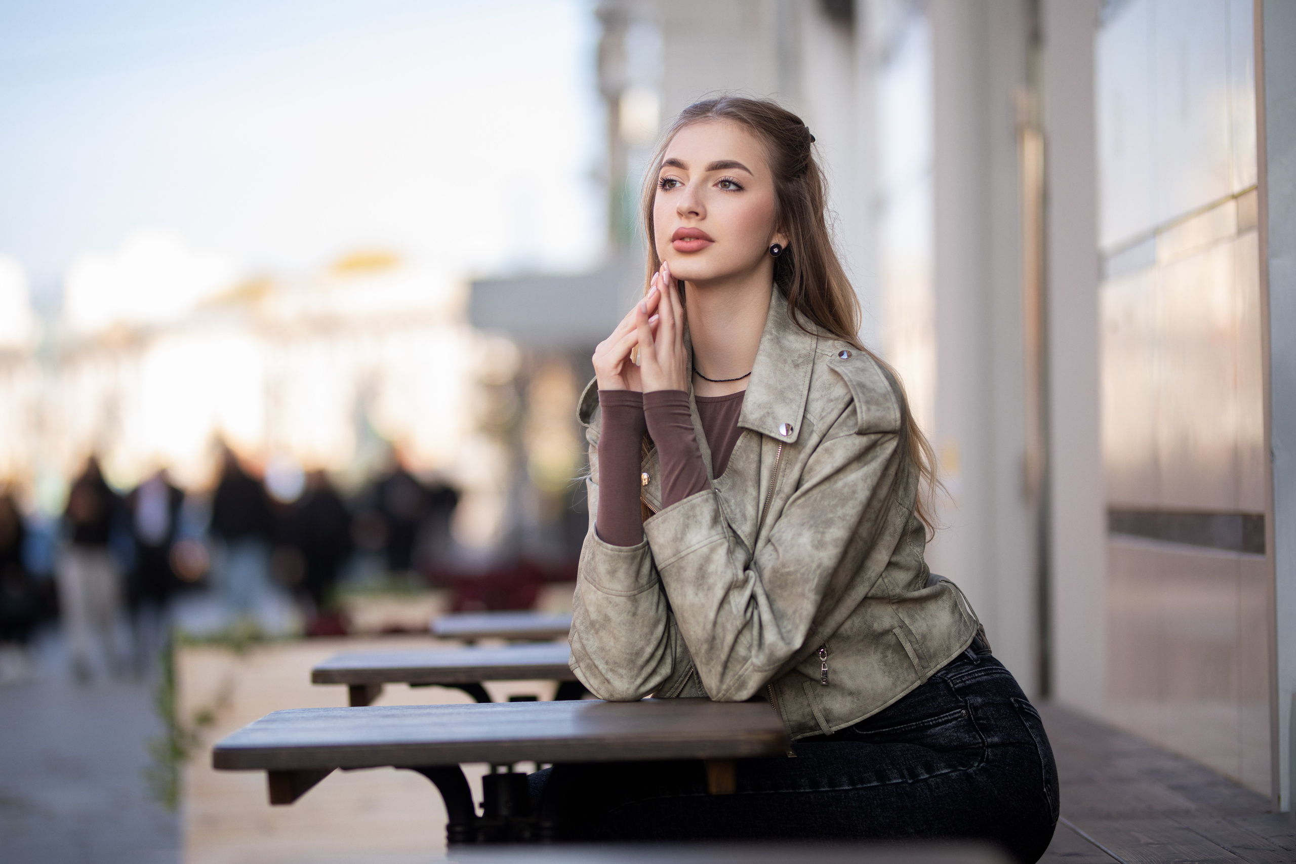 Осенняя городская съемка с Ксенией в формате для «себя». Дмитрий Шульгин, портретный фотограф в Воронеже