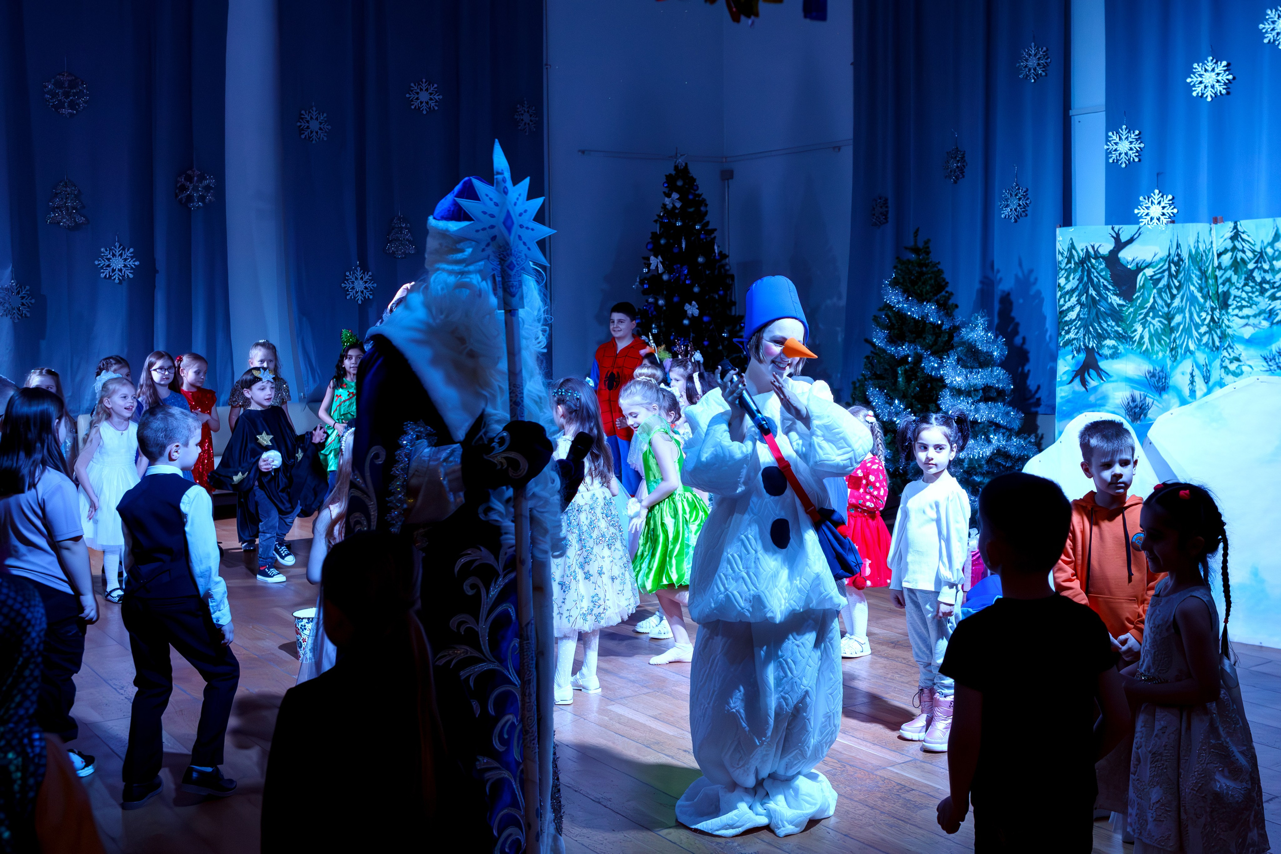 Новогодний утренник в ЦДТ г. Подольск. Выпускные альбомы и школьный фотограф в Подольске, Троицке, Щербинке, Москве и Московской области