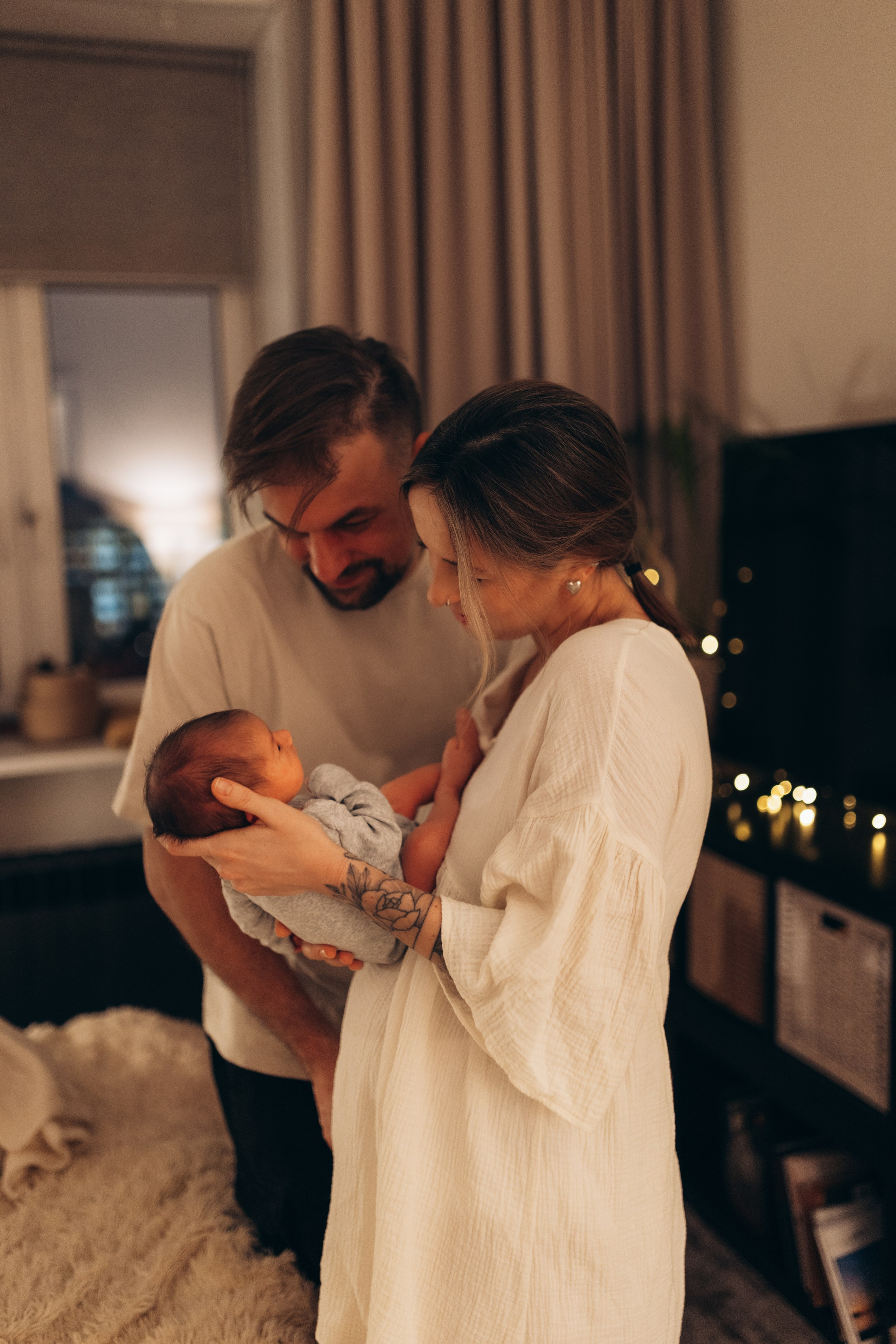 Мира 8 дней. Фотосессия новорожденной малышки в стиле Lifestyle. Фотограф новорожденных Серпухов, Протвино, Москва I Марина Бурмистрова