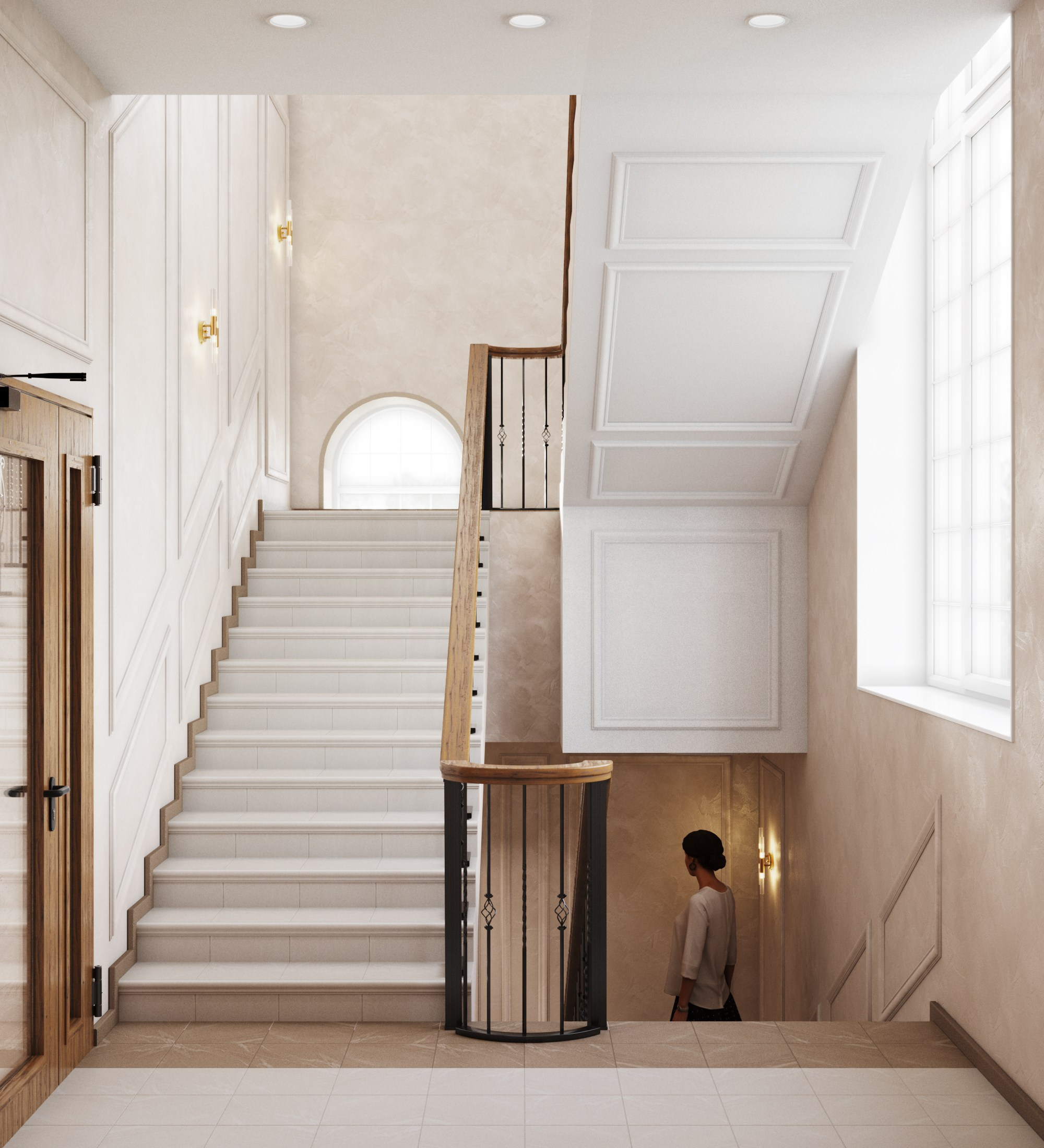 Дом Причта Храма Воскресения Христова (2021 гг) г Кемерово. Дизайнер для Ваших уникальных интерьеров Панихина Наталья