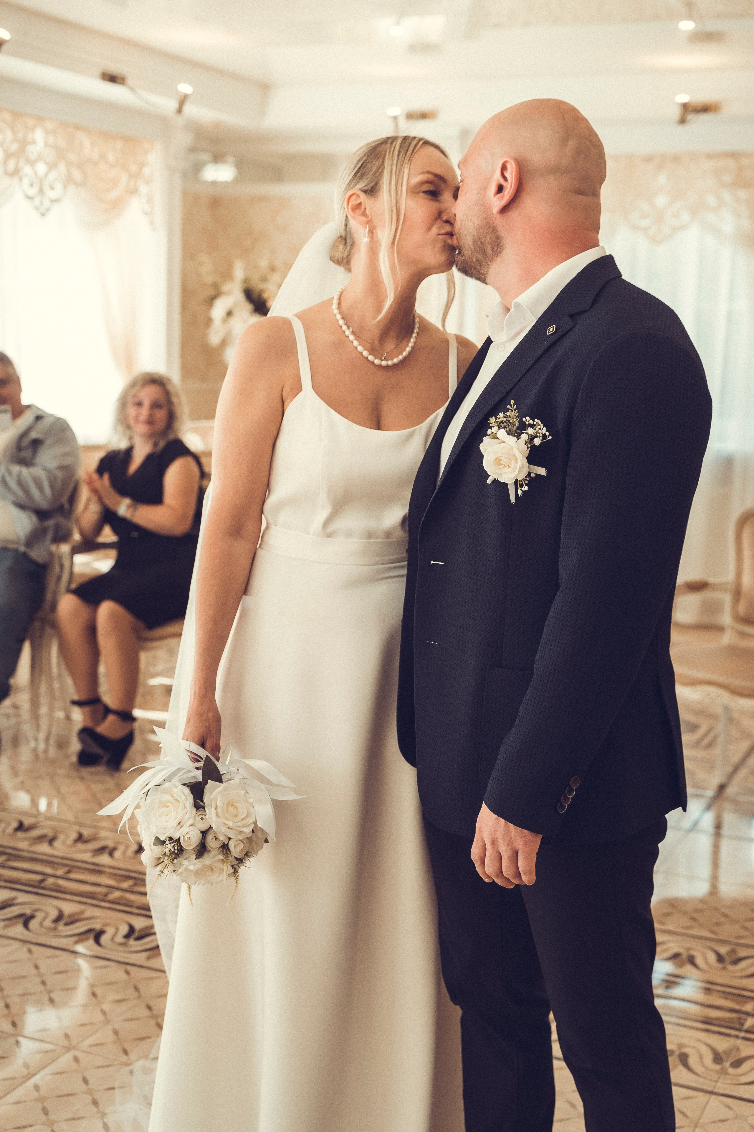 Регистрация в городе Петергоф. Свадебная фотосессия.