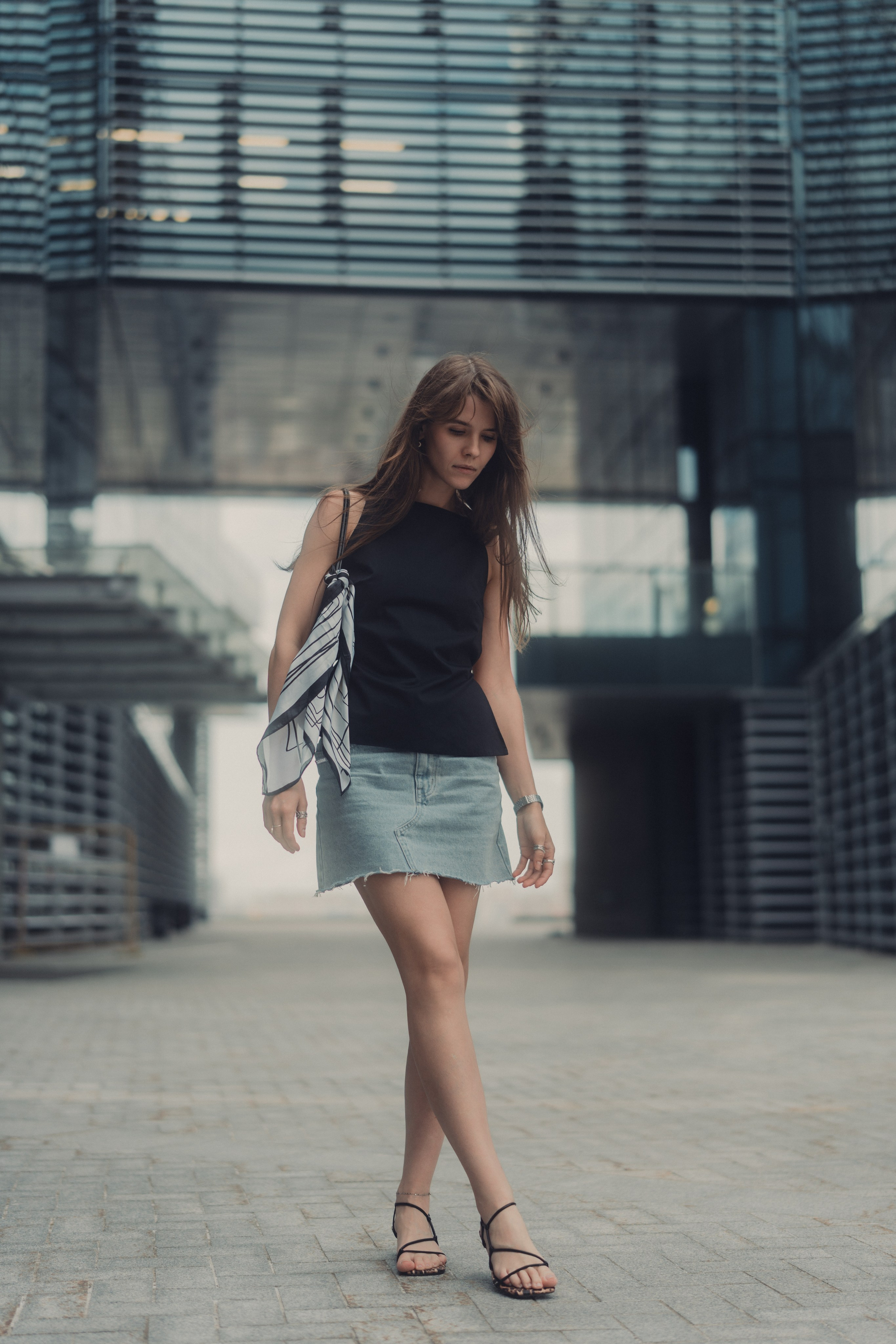 Outdoor Portrait Photoshoot at the Kazan Writers' Union