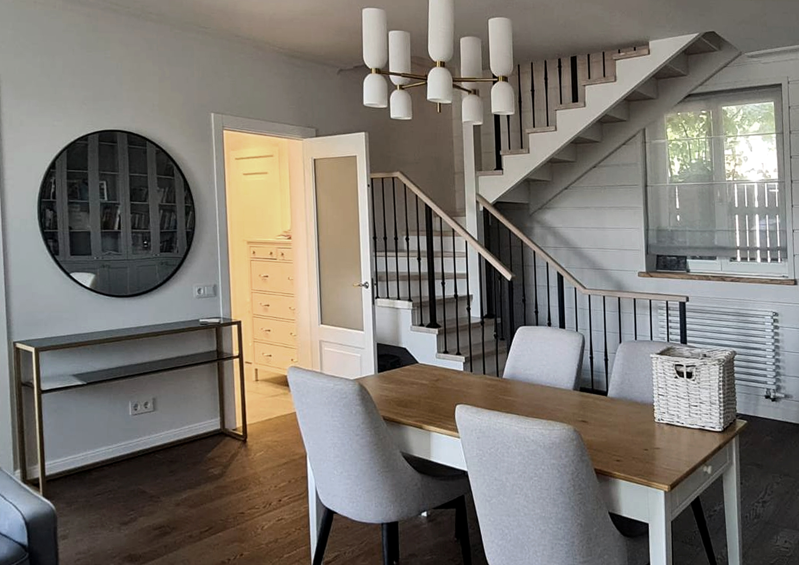 Reconstruction and design of a country house. Interior designer Stockholm