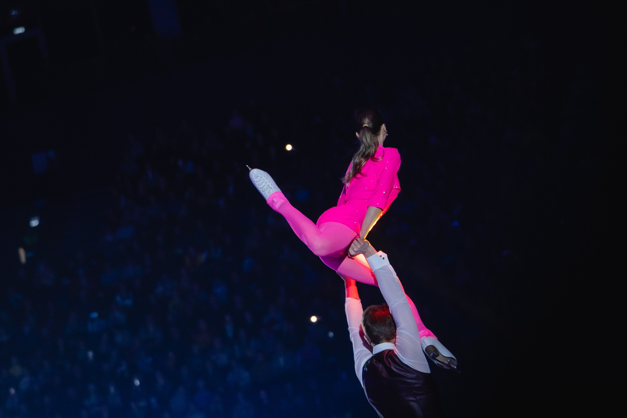 Шоу «Чемпионы на льду» в Новосибирске. Воробьева Ксения — Спортивный и танцевальный фотограф Новосибирск