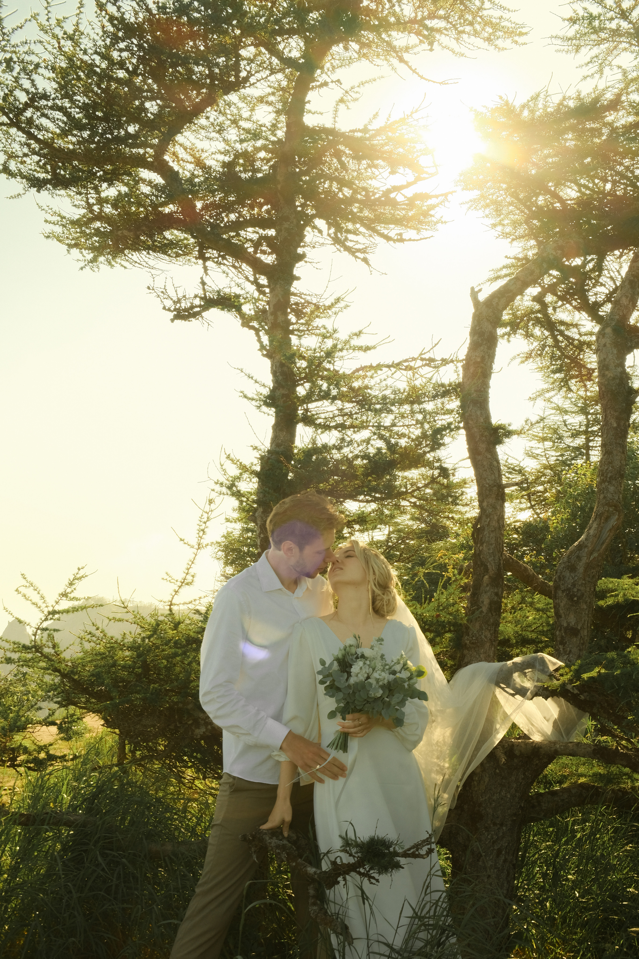 Свадебная фотосессия в лесу Хабаровска