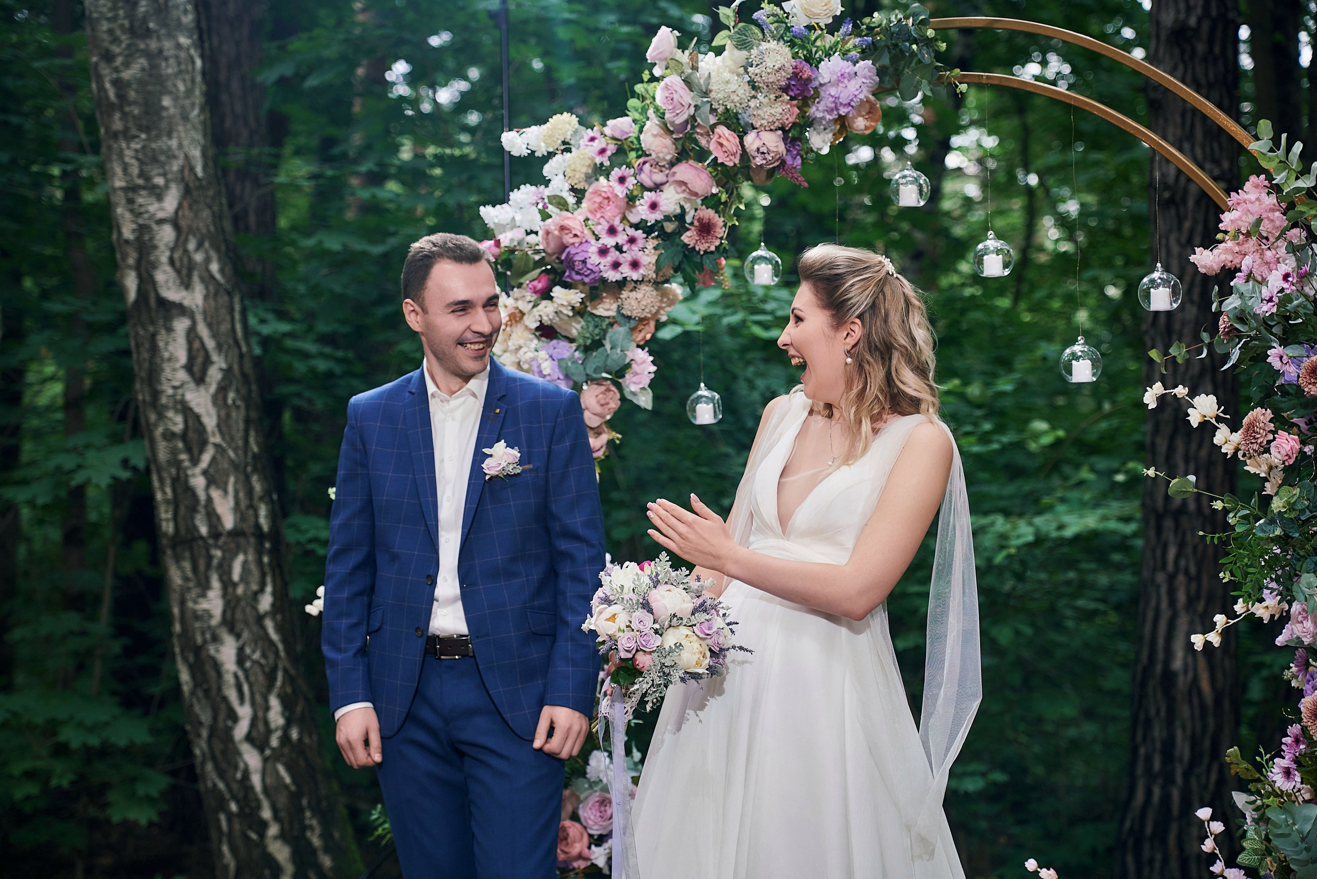 Свадебная Фотосессия в Лесной берег