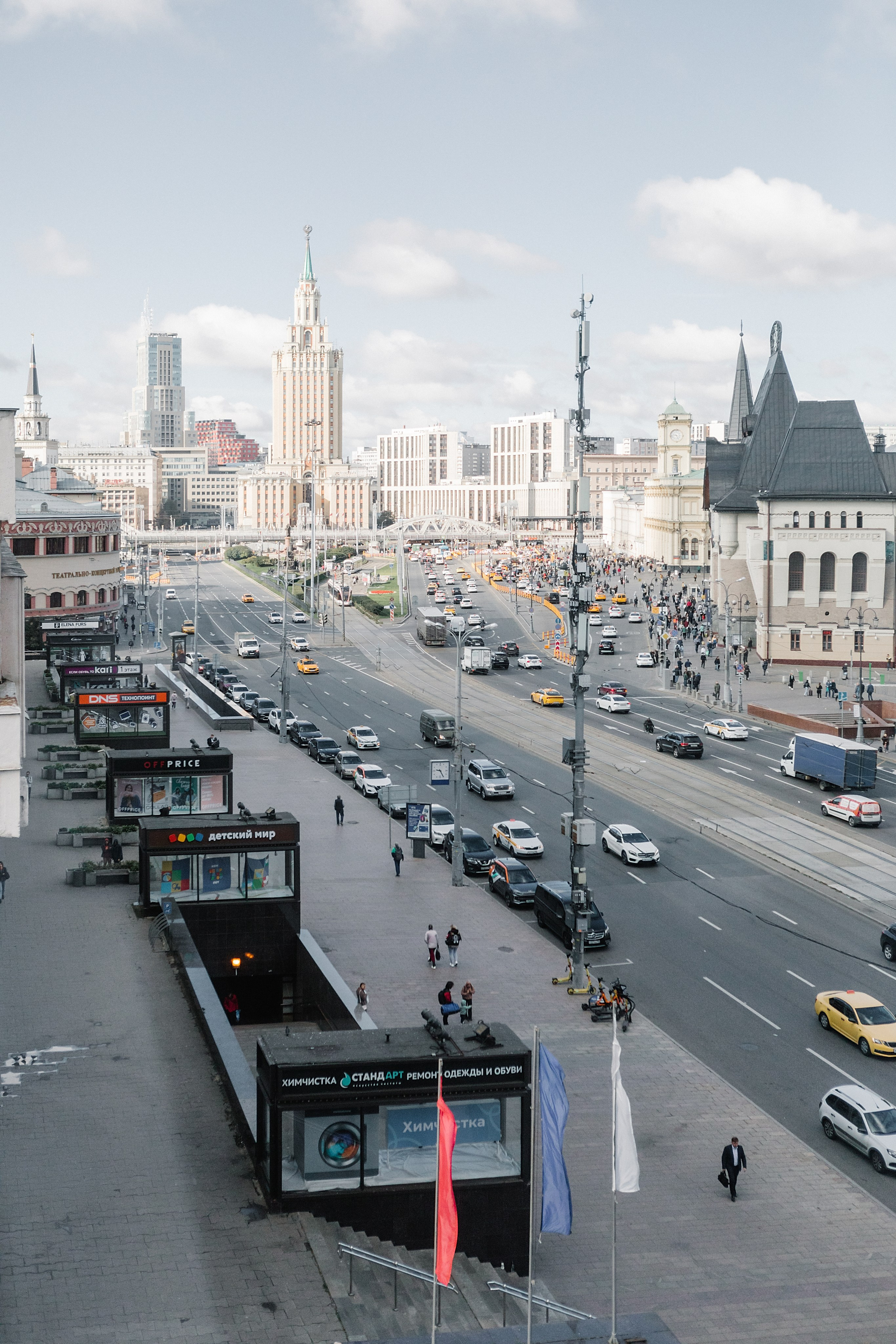 фотографии Москвы, виды из окон Москвы, виды Москвы, архитектурный фотограф, фотограф интерьера,