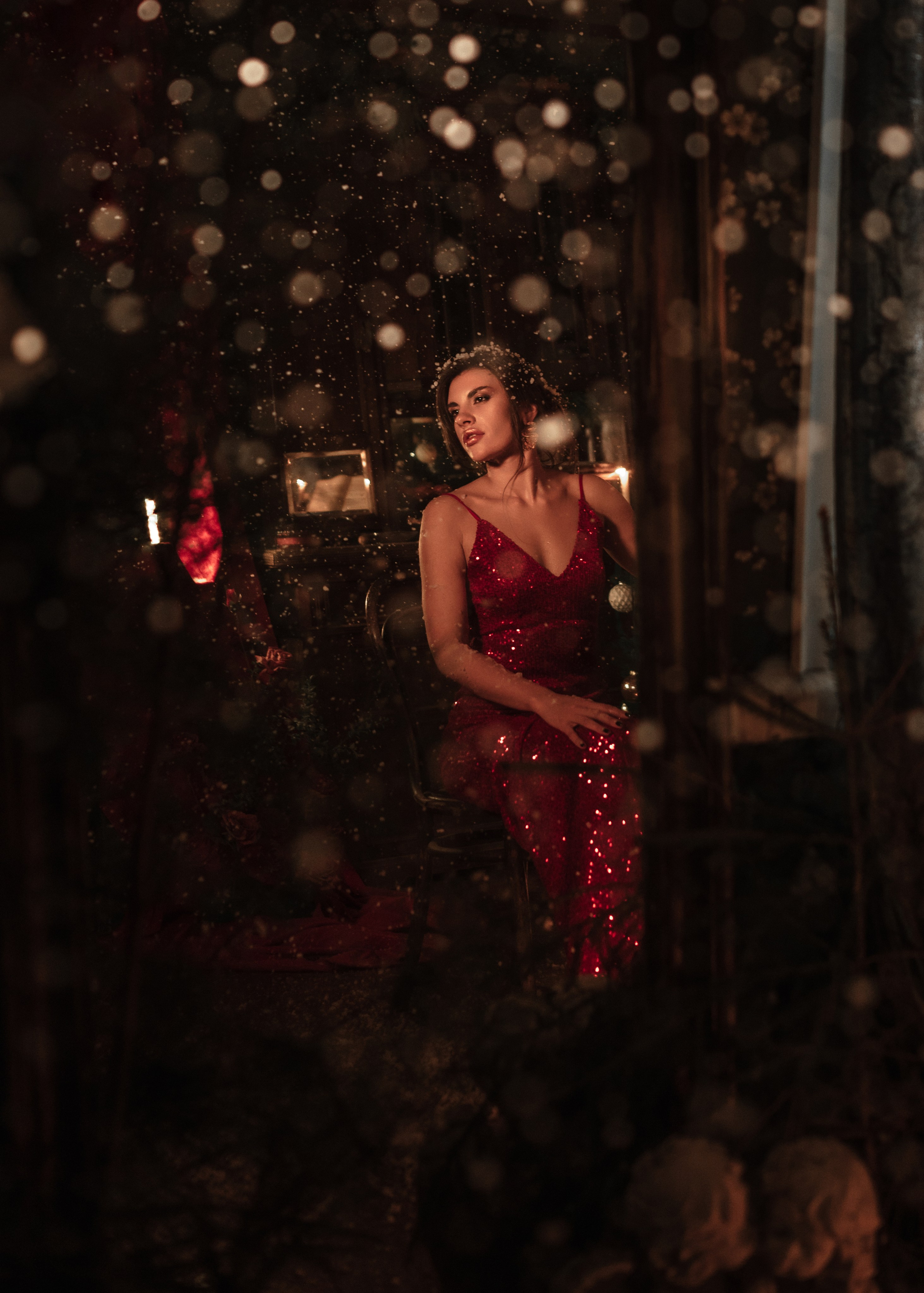 Снегурочка «Темная сторона». Женский фотограф в Москве Зеленцова Вероника