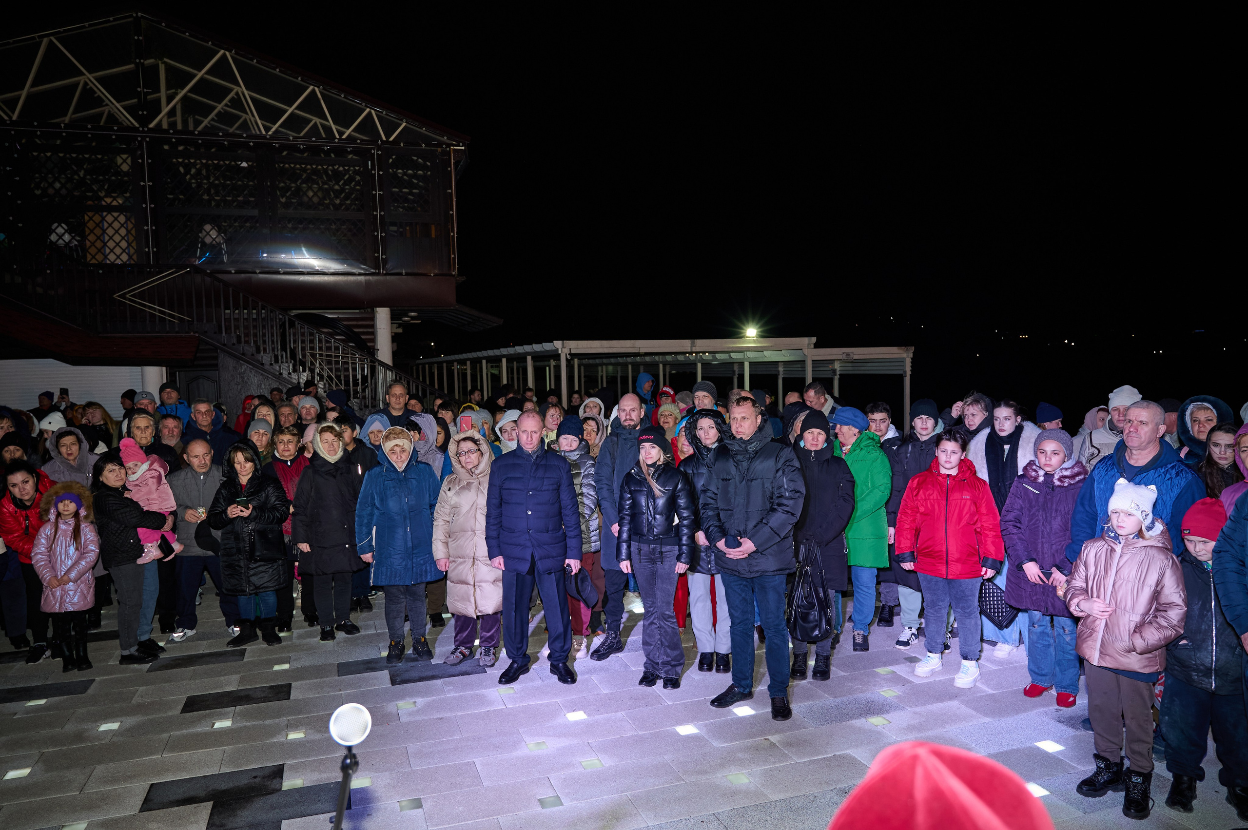 Крещенские купания. Жизнь курорта Кабардинка в фотографиях