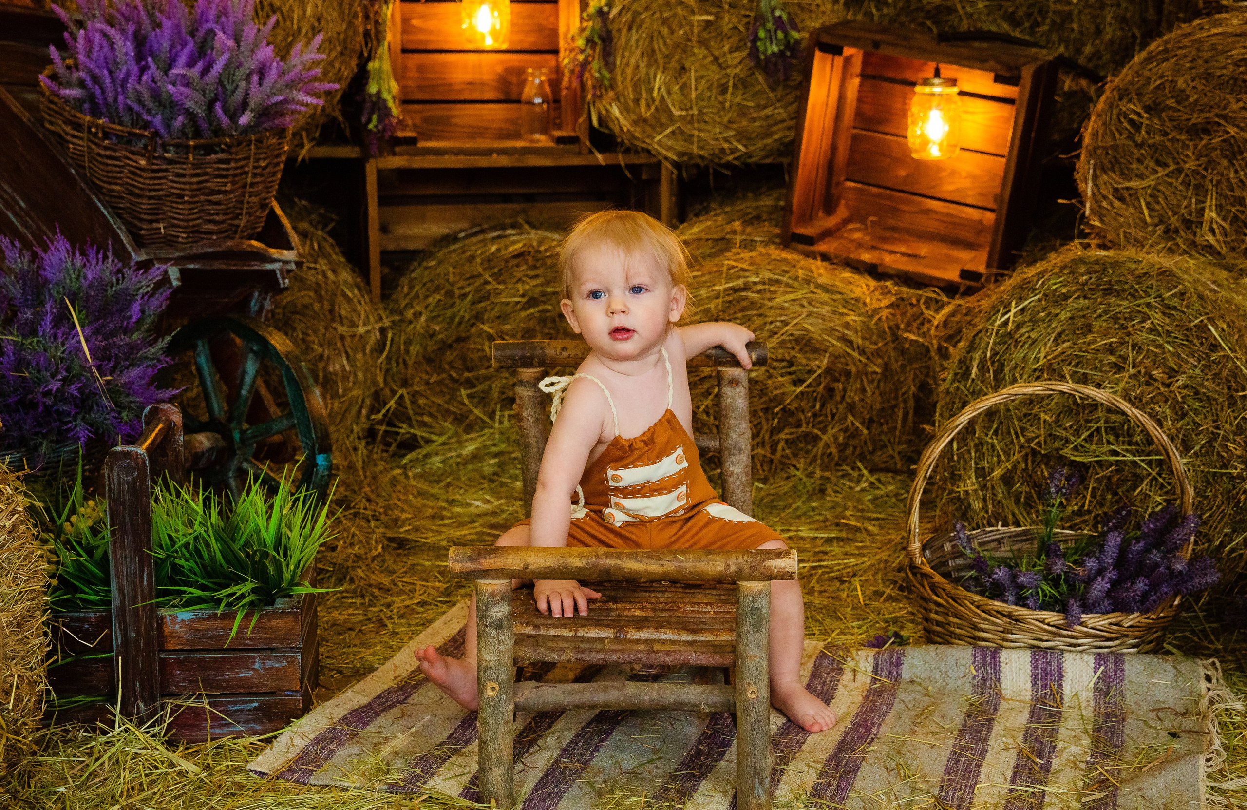 Фотосессия малышей до года