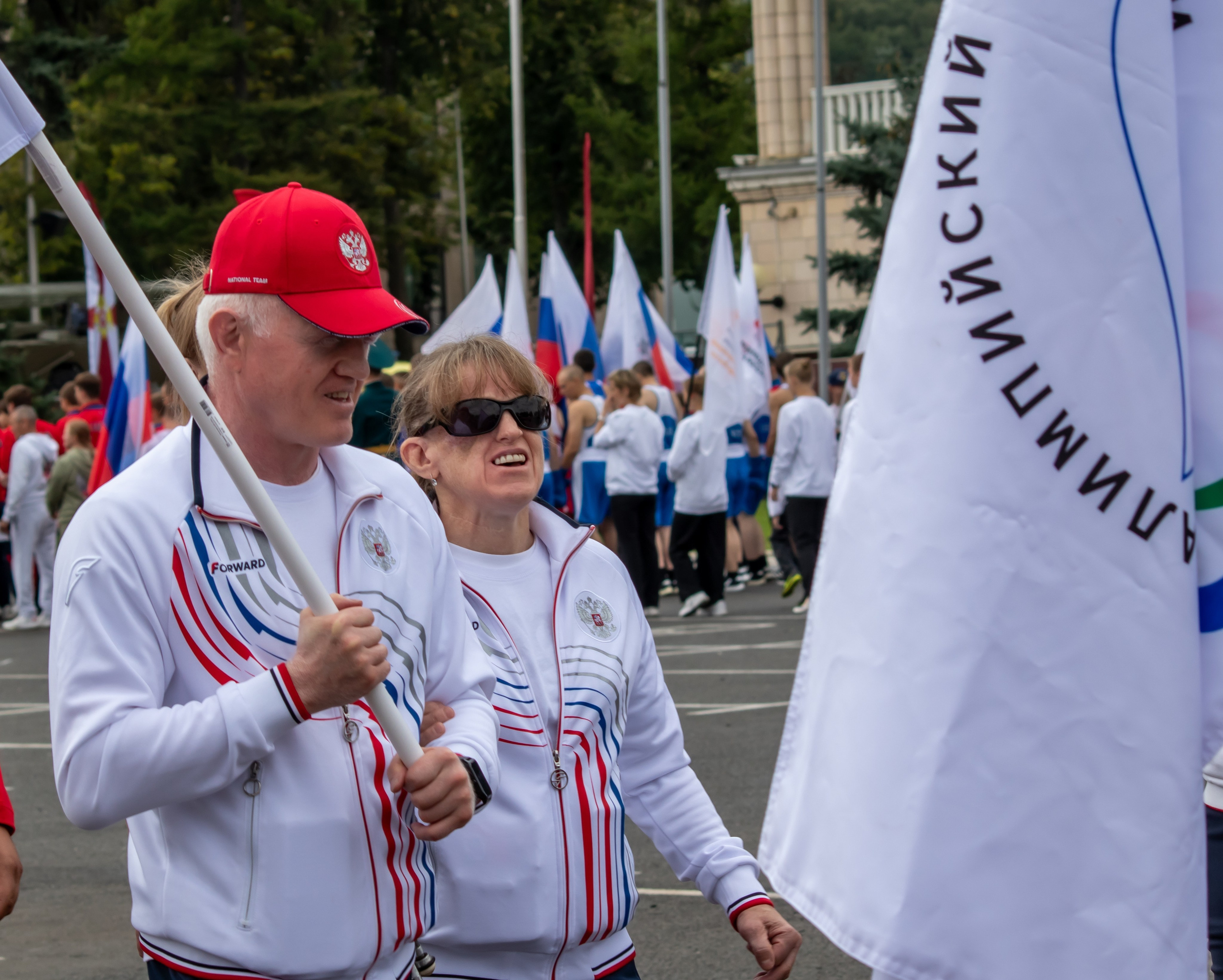 Военно-спортивный фестиваль Росгвардии в Лужниках
